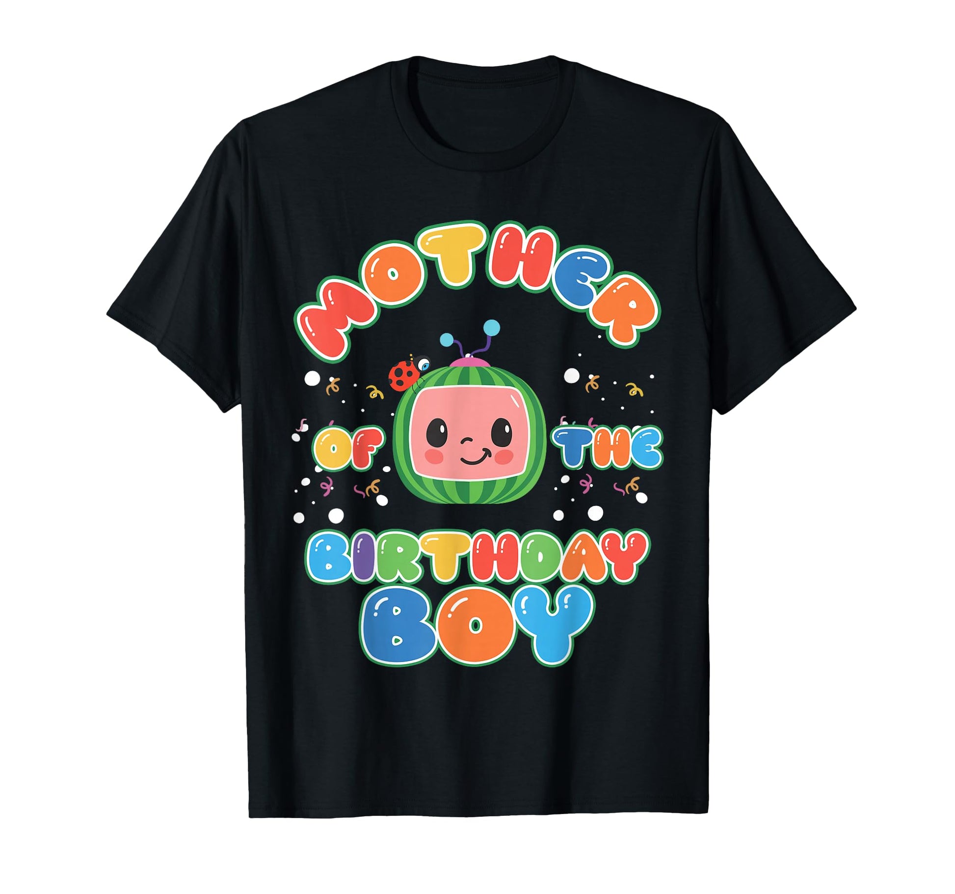 Mother Birthday Funny Melon Family T-Shirt - Trendy Graphic for Adults - T-Shirt, Sweatshirt, Hoodie