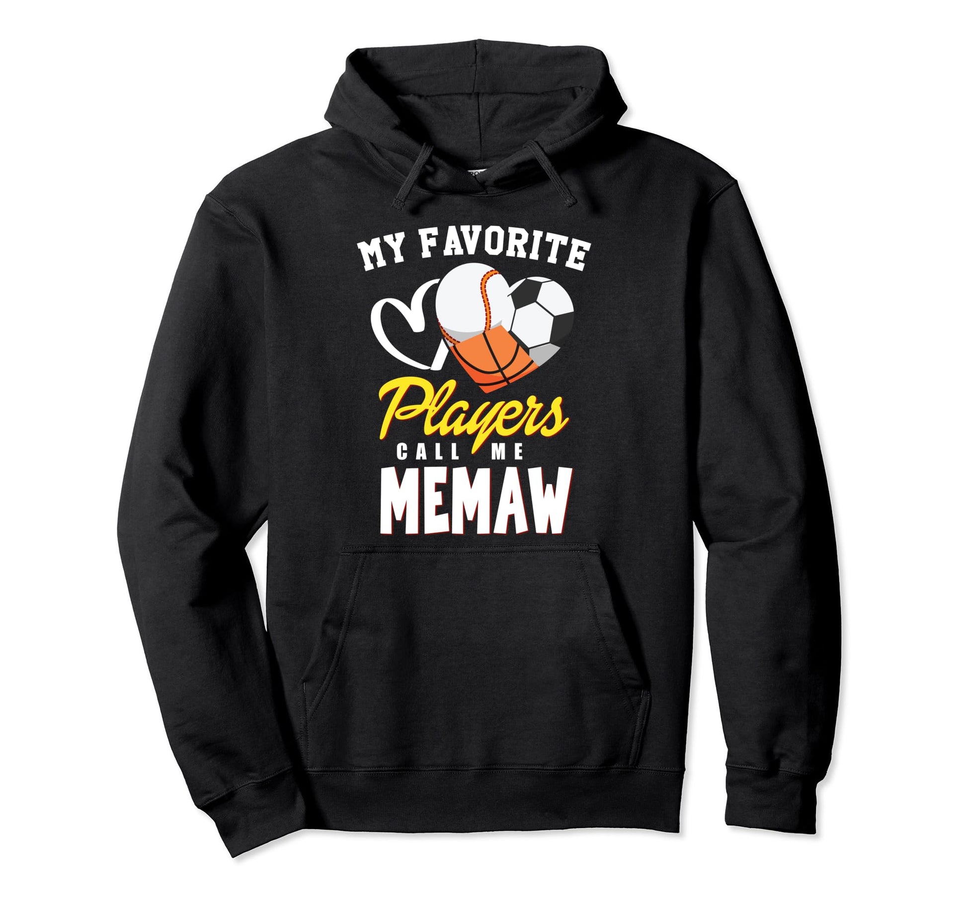 My Favorite Players Baseball Soccer Hoodie - Trendy Graphic Men Women - T-Shirt, Sweatshirt, Hoodie