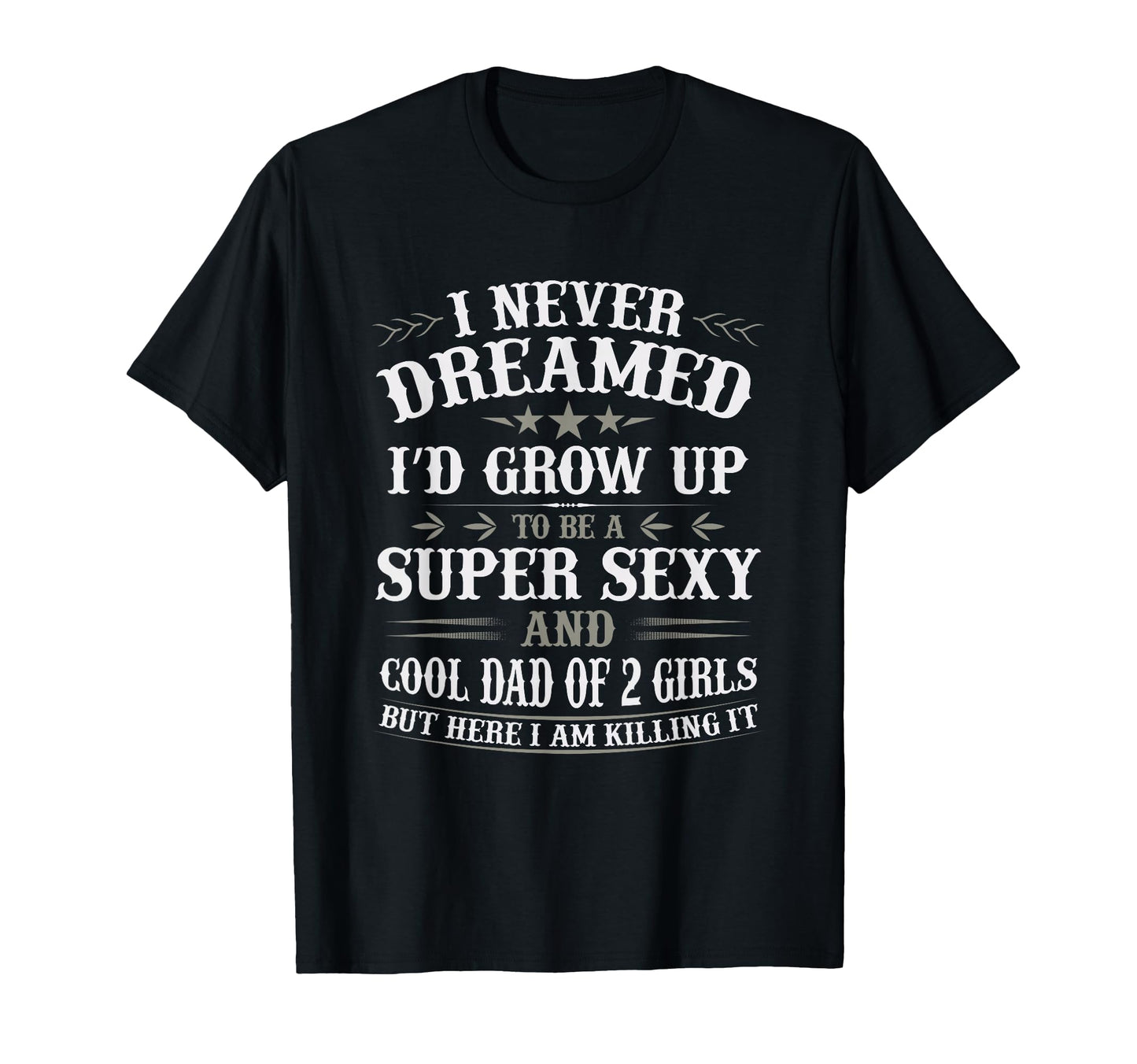 Fathers Day From Daughter Dad 2 T-Shirt - Minimalist Print for Adults - T-Shirt, Sweatshirt, Hoodie