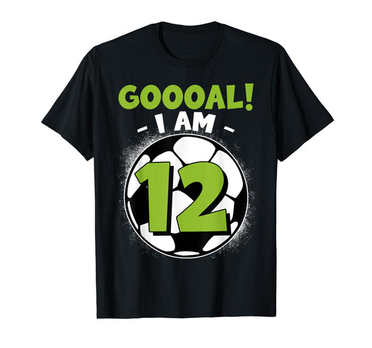 12 Year Old Birthday Soccer Themed 12Thb T-Shirt - Streetwear Style Unisex - T-Shirt, Sweatshirt, Hoodie