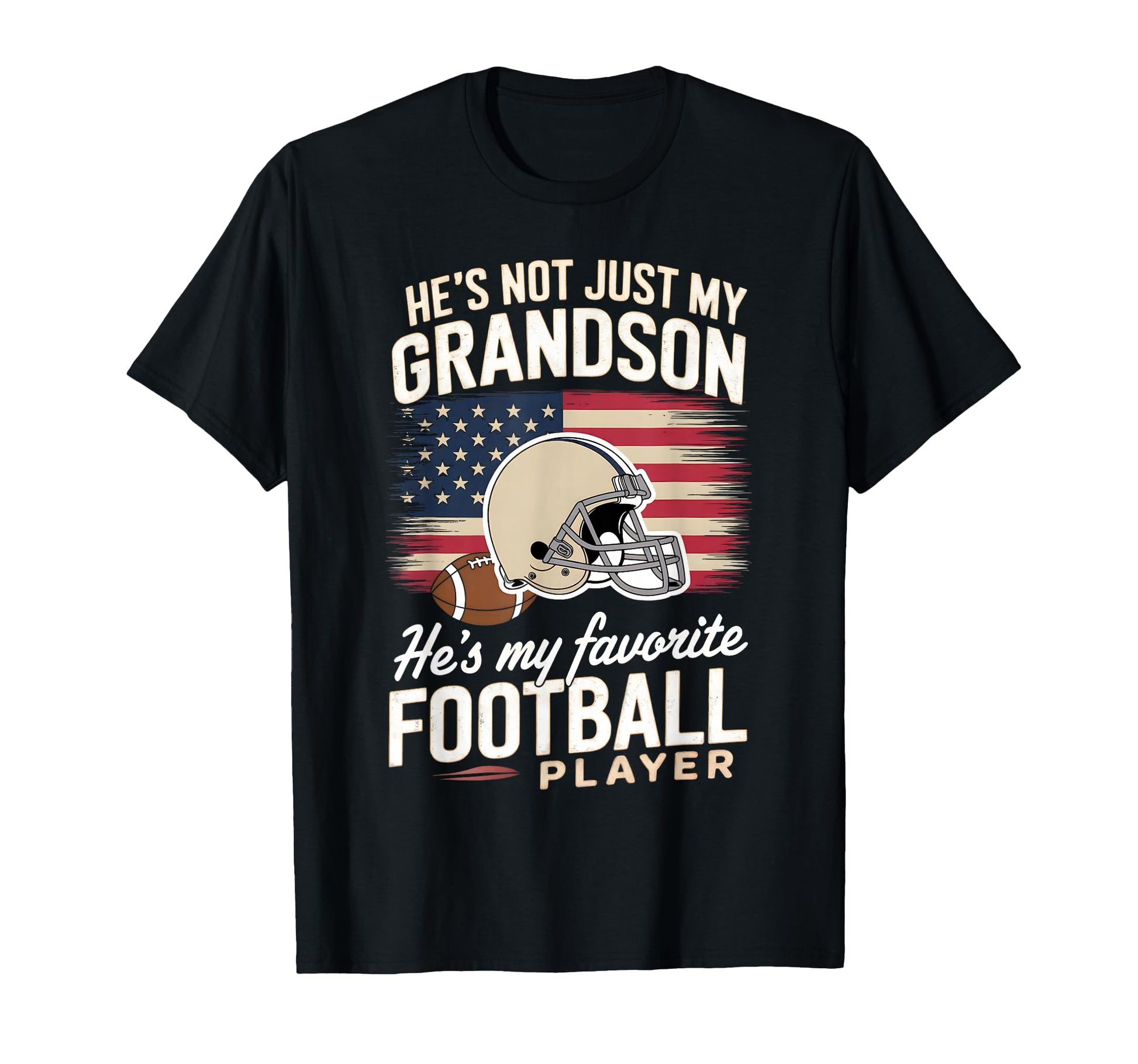 Hes Not Just My Grandson Hes My T-Shirt - Trendy Graphic for Adults - T-Shirt, Sweatshirt, Hoodie