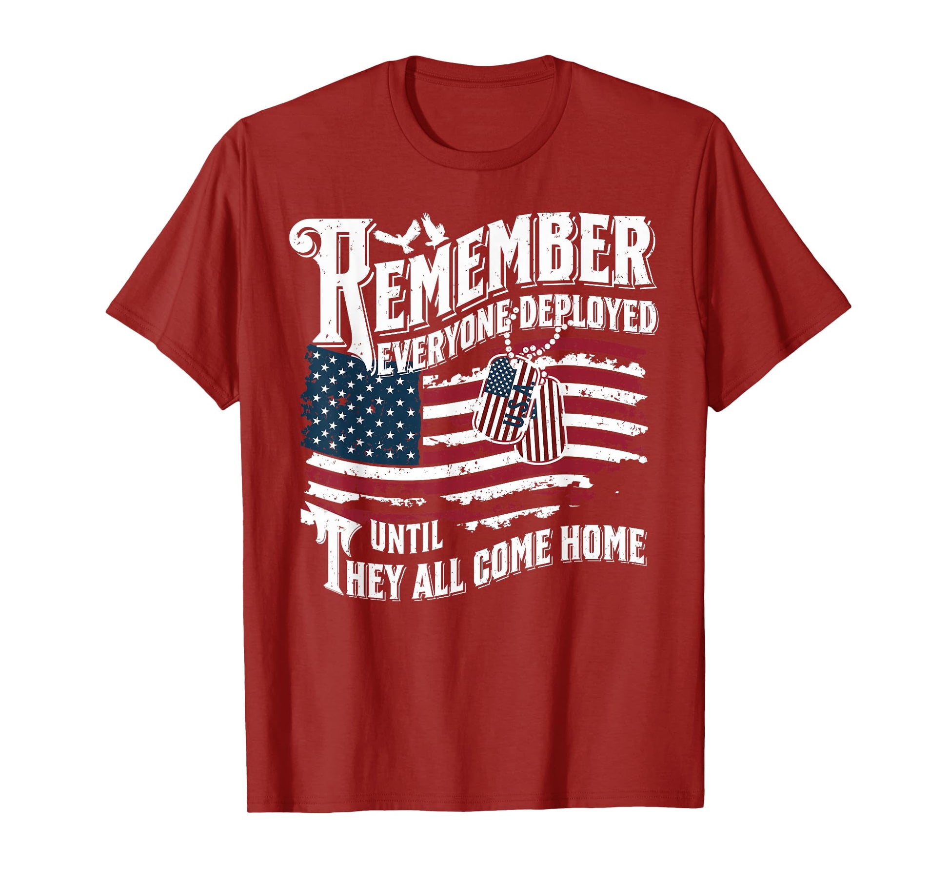 We Wear Red Friday Military Support Our T-Shirt - Graphic Print Unisex - T-Shirt, Sweatshirt, Hoodie