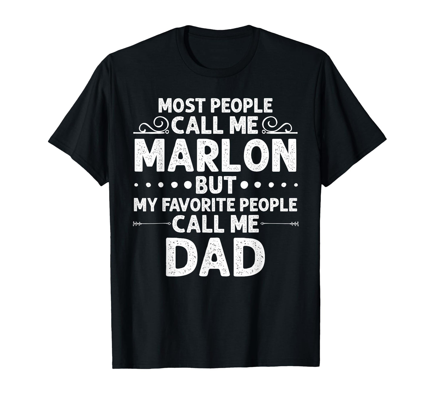 Marlon Gift Name Funny Fathers Day T-Shirt - Aesthetic Graphic Men Women - T-Shirt, Sweatshirt, Hoodie