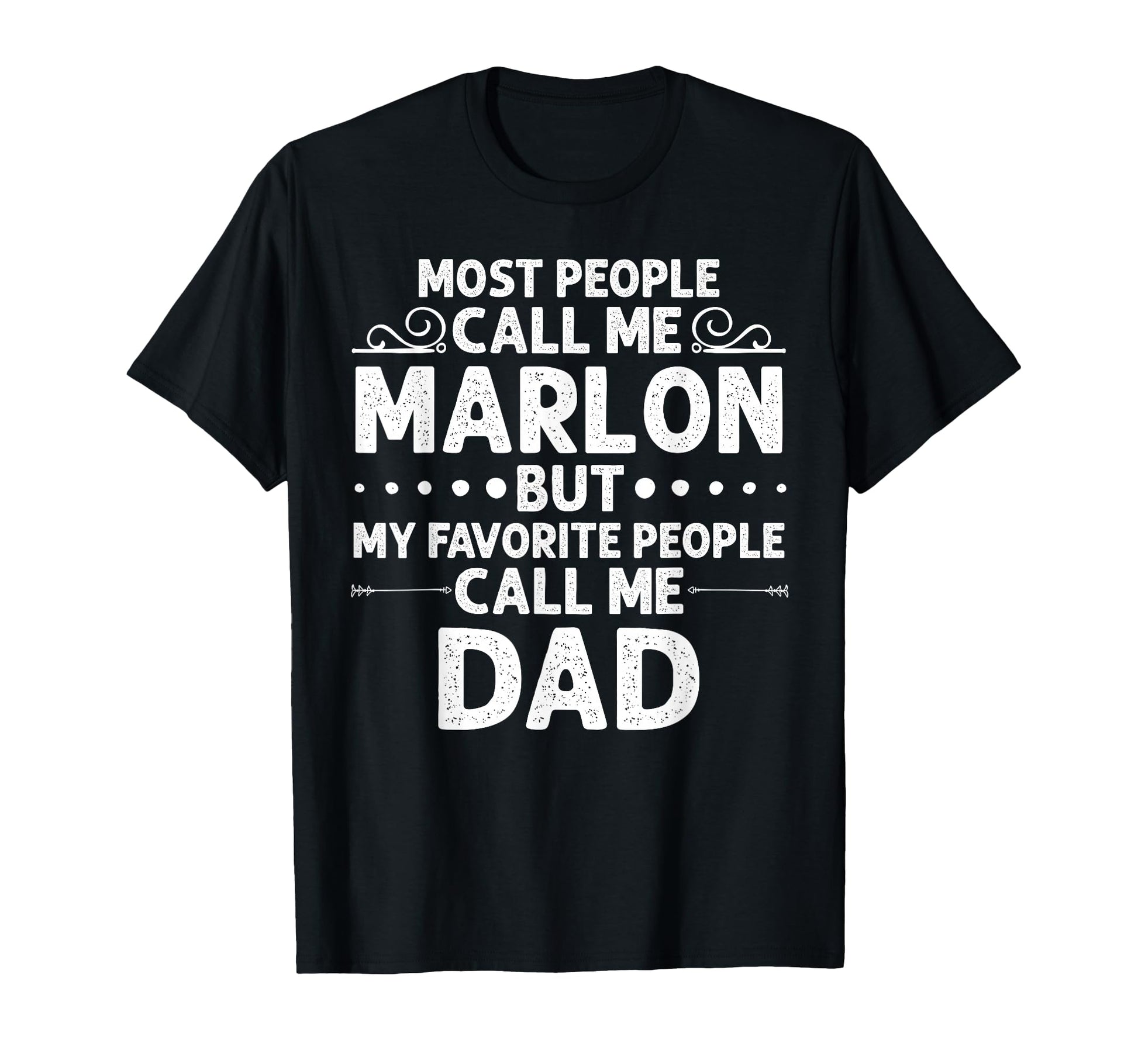 Marlon Gift Name Funny Fathers Day T-Shirt - Aesthetic Graphic Men Women - T-Shirt, Sweatshirt, Hoodie