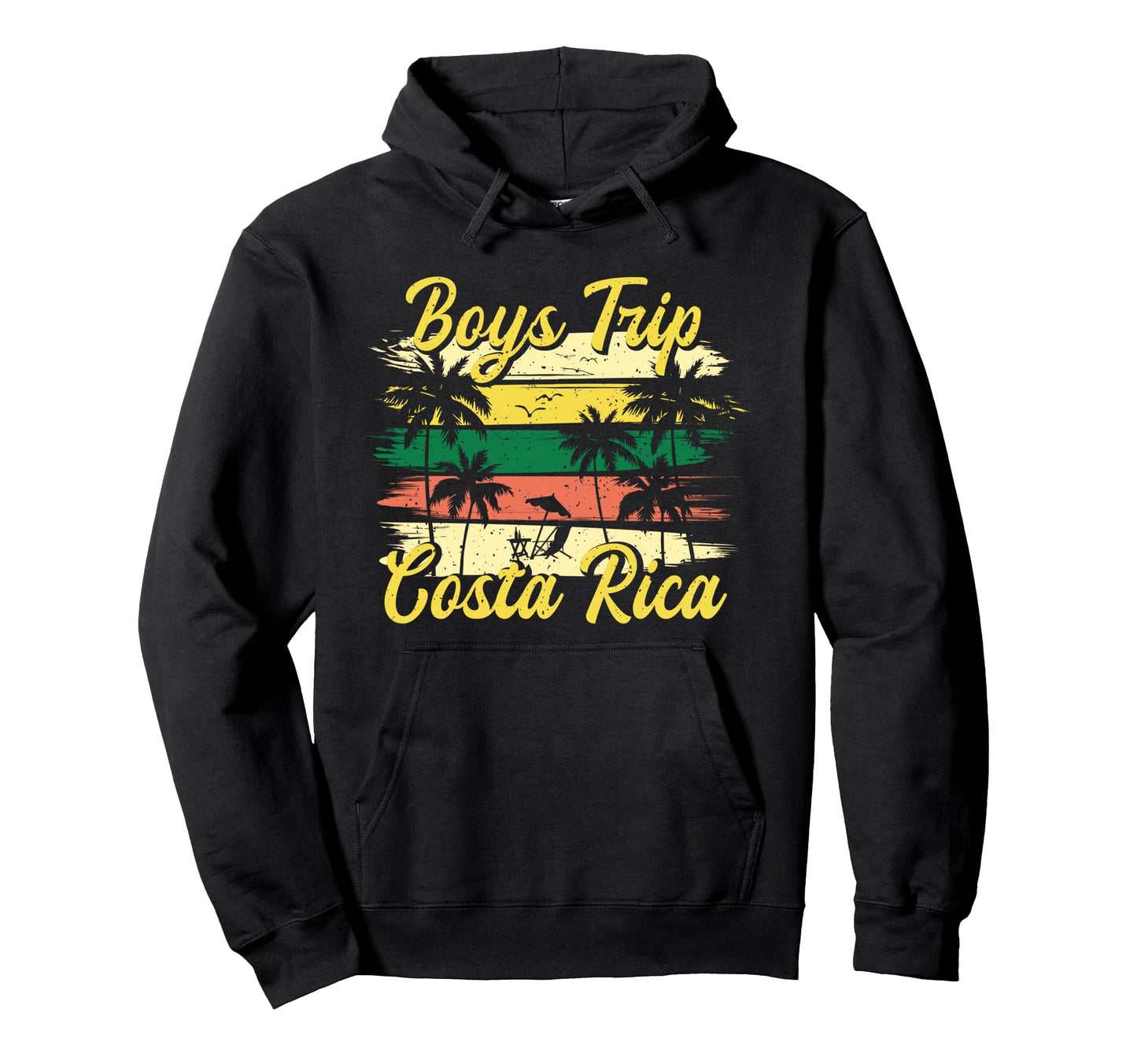 Guys Trip Costa Rica Mens Matching Hoodie - Fun Novelty Design Unisex - T-Shirt, Sweatshirt, Hoodie