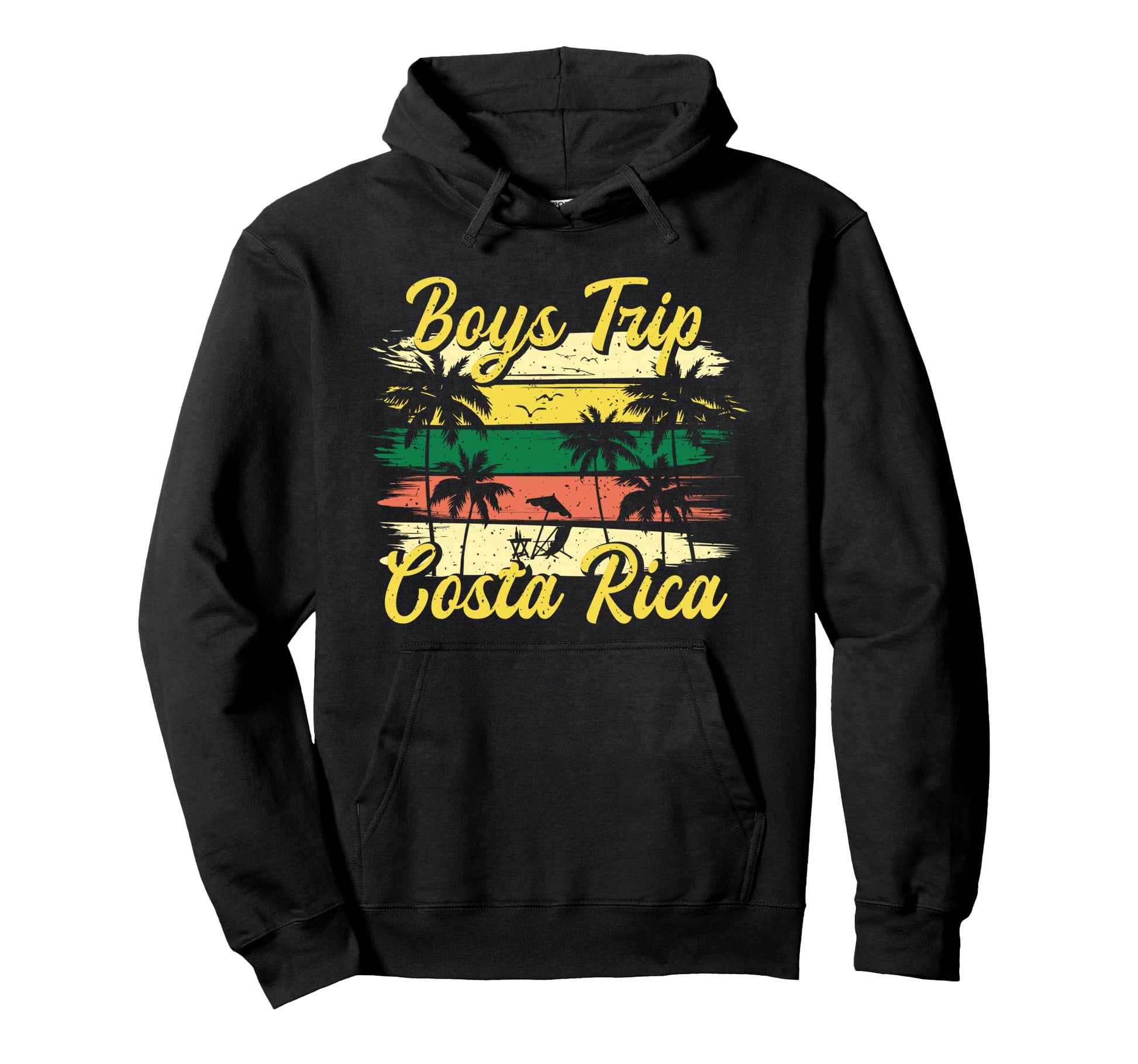 Guys Trip Costa Rica Mens Matching Hoodie - Fun Novelty Design Unisex - T-Shirt, Sweatshirt, Hoodie