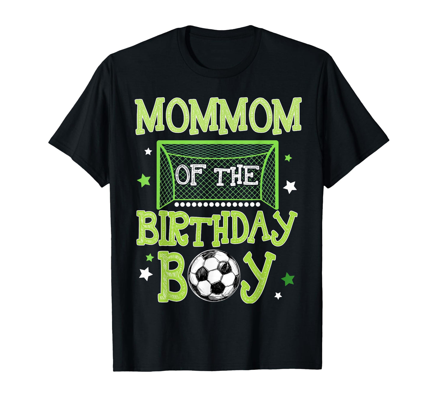 Mommom Birthday Soccer Family Matching T-Shirt - Novelty Apparel Men Women - T-Shirt, Sweatshirt, Hoodie