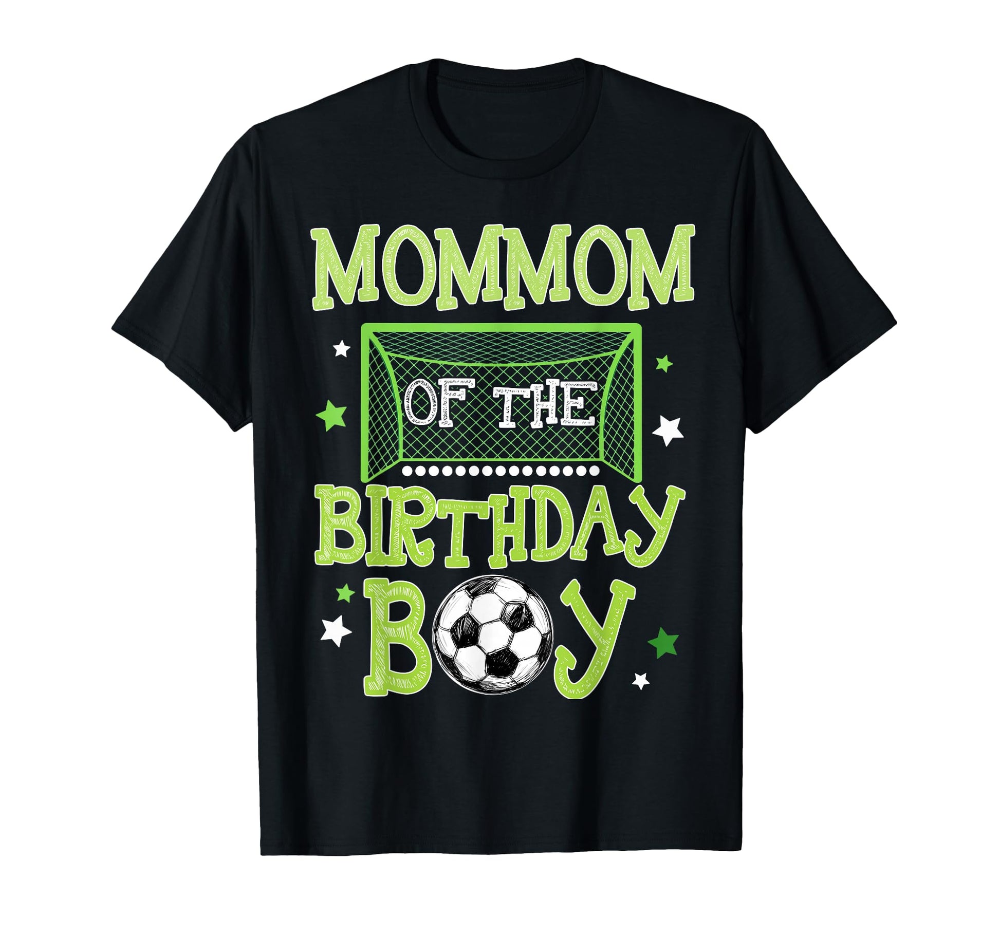 Mommom Birthday Soccer Family Matching T-Shirt - Novelty Apparel Men Women - T-Shirt, Sweatshirt, Hoodie