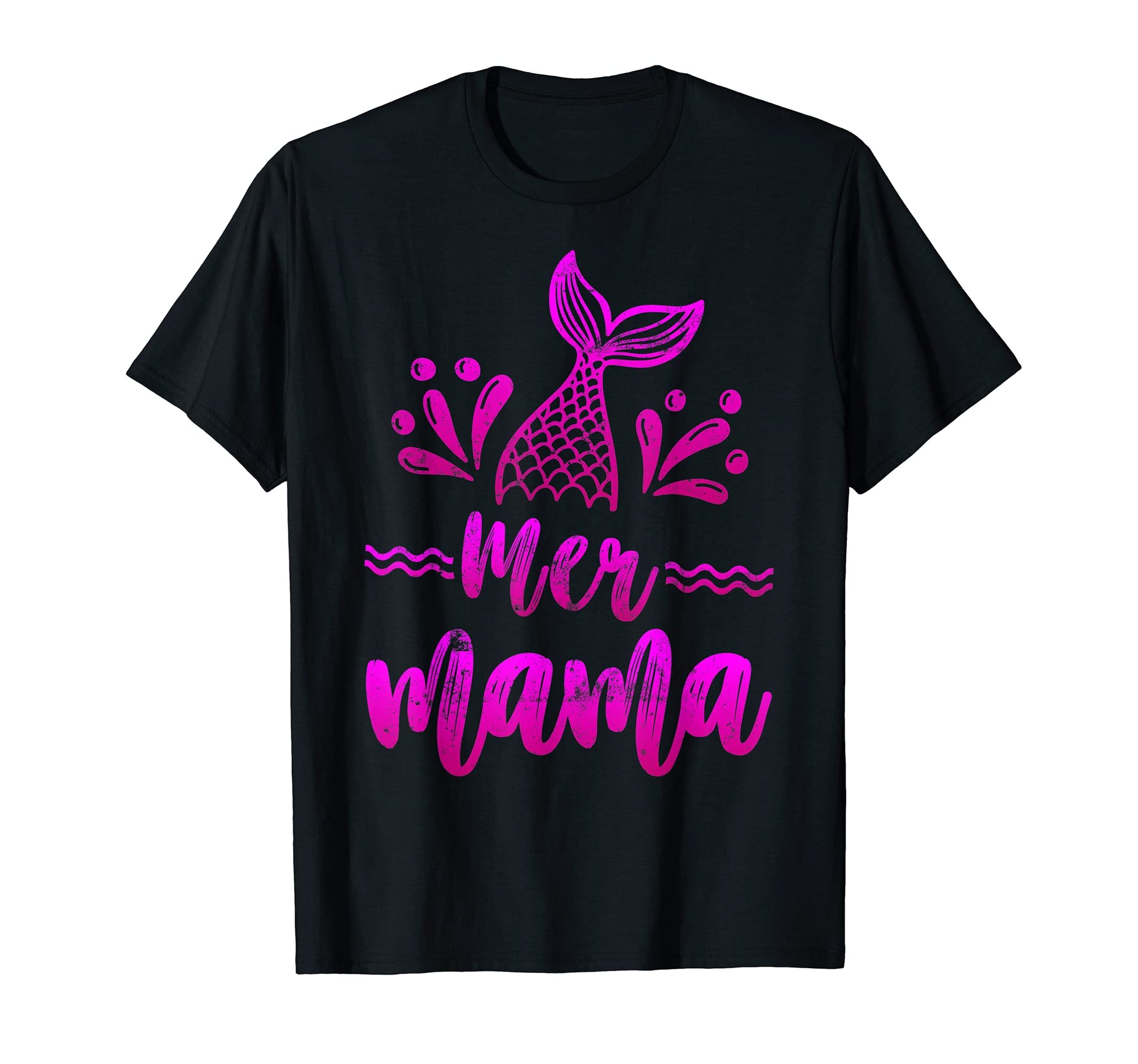 Mer Mama Mermaid Matching Family T-Shirt - Casual Everyday Wear Unisex - T-Shirt, Sweatshirt, Hoodie