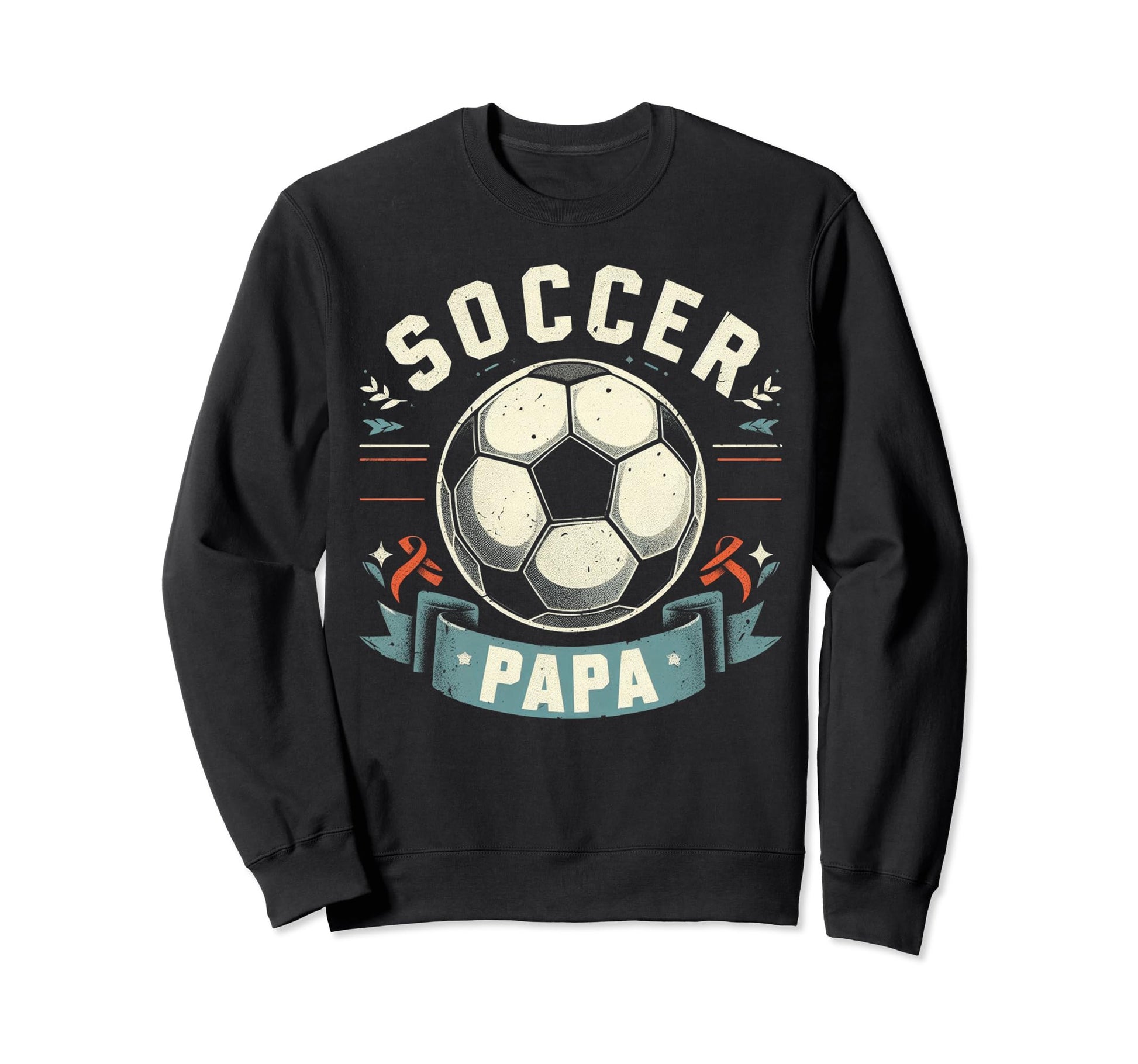 Soccer Papa Family Matching Dad Sweatshirt - Fun Novelty Design Unisex - T-Shirt, Sweatshirt, Hoodie