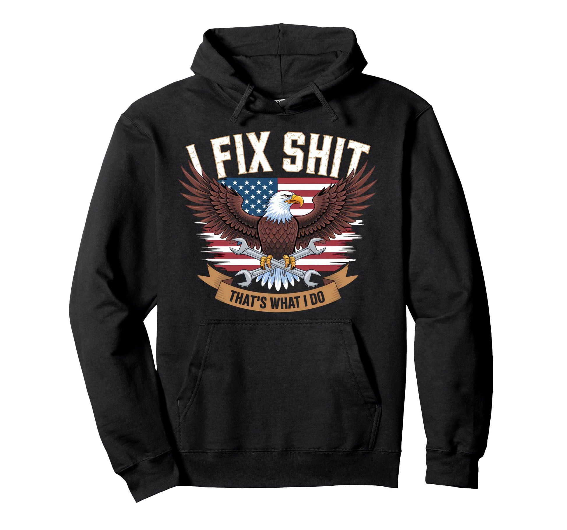I Fix Shit Thats What I Do Mechanic Hoodie - Minimalist Print Unisex - T-Shirt, Sweatshirt, Hoodie