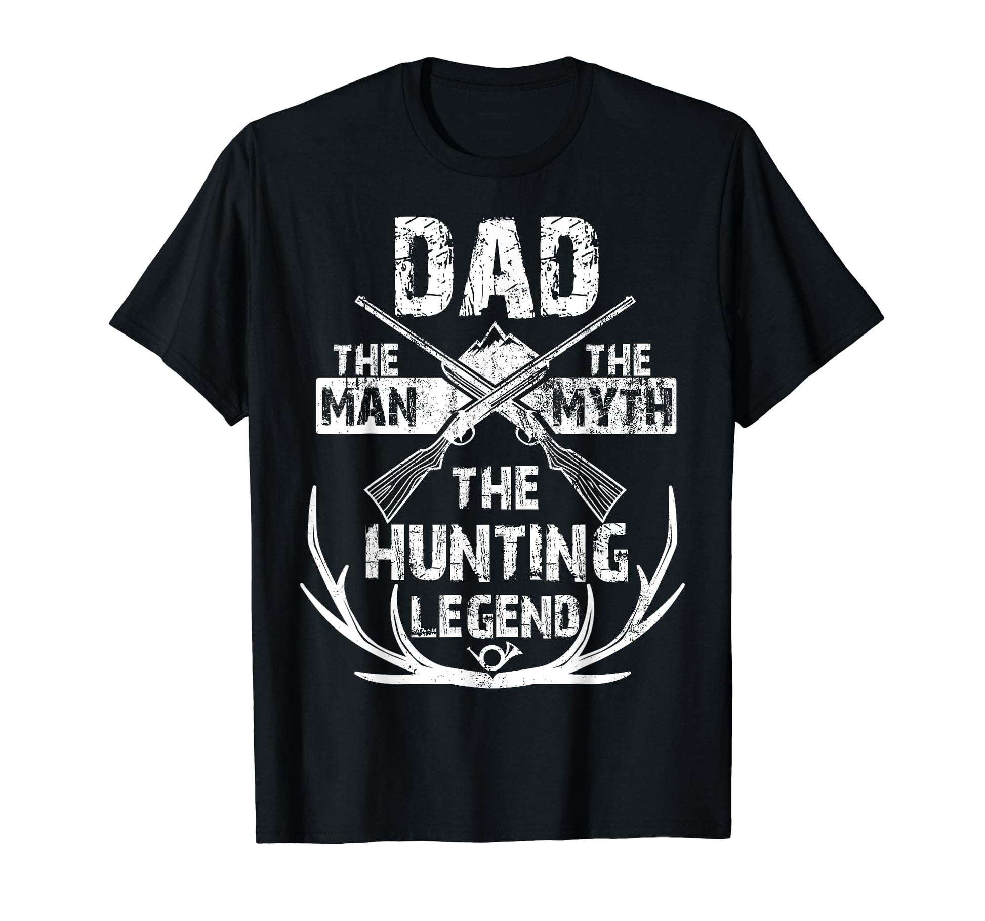 Dad Myth Hunting Legend Hunters T-Shirt - Unique Graphic Men Women - T-Shirt, Sweatshirt, Hoodie