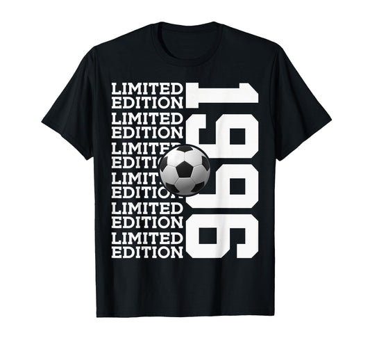 1996 Soccer 30Th Birthday T-Shirt - Casual Everyday Wear Men Women - T-Shirt, Sweatshirt, Hoodie