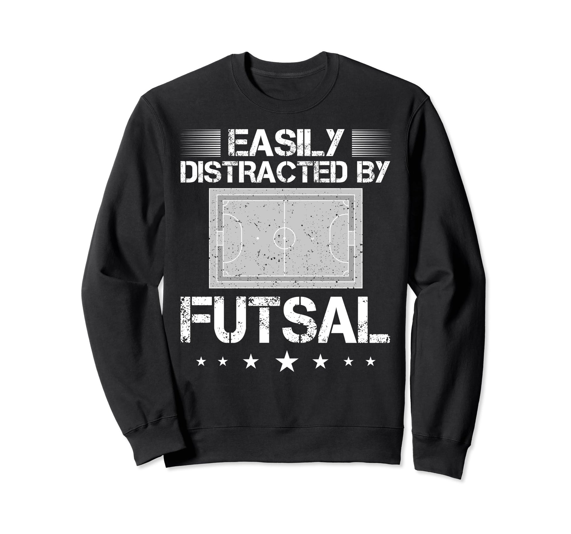 Futsal Game Court Football Sports Sweatshirt - Custom Art Print Men Women - T-Shirt, Sweatshirt, Hoodie