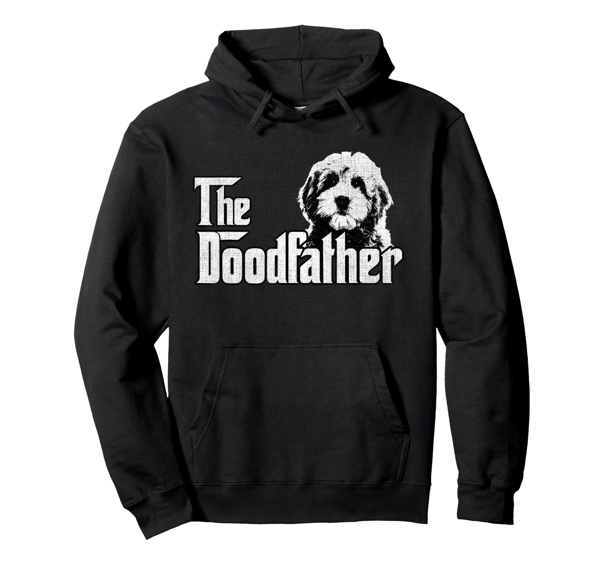 Mens Doodfather Goldendoodle Dog Hoodie - Aesthetic Graphic for Adults - T-Shirt, Sweatshirt, Hoodie