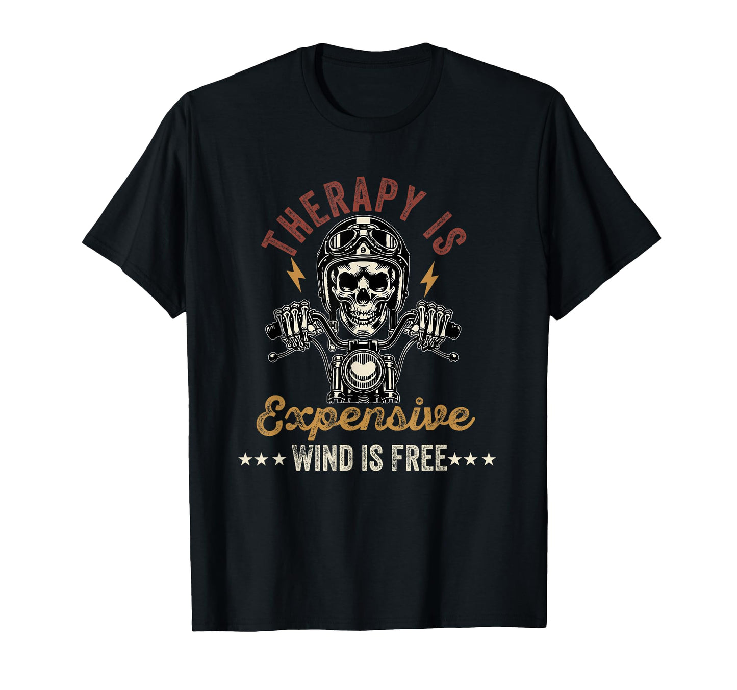Therapy Is Expensive Wind Is Free T-Shirt - Casual Everyday Wear Men Women - T-Shirt, Sweatshirt, Hoodie
