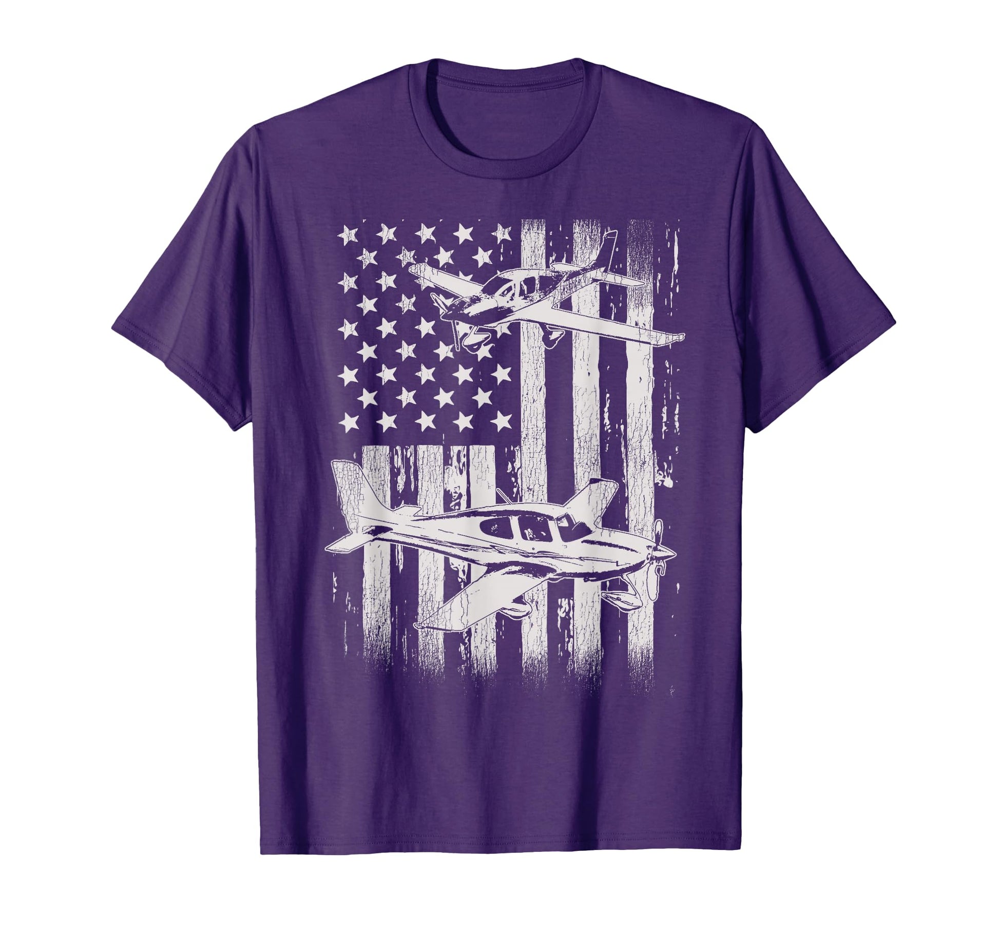 Sr22 Airplane American Flag T-Shirt - Aesthetic Graphic Men Women - T-Shirt, Sweatshirt, Hoodie