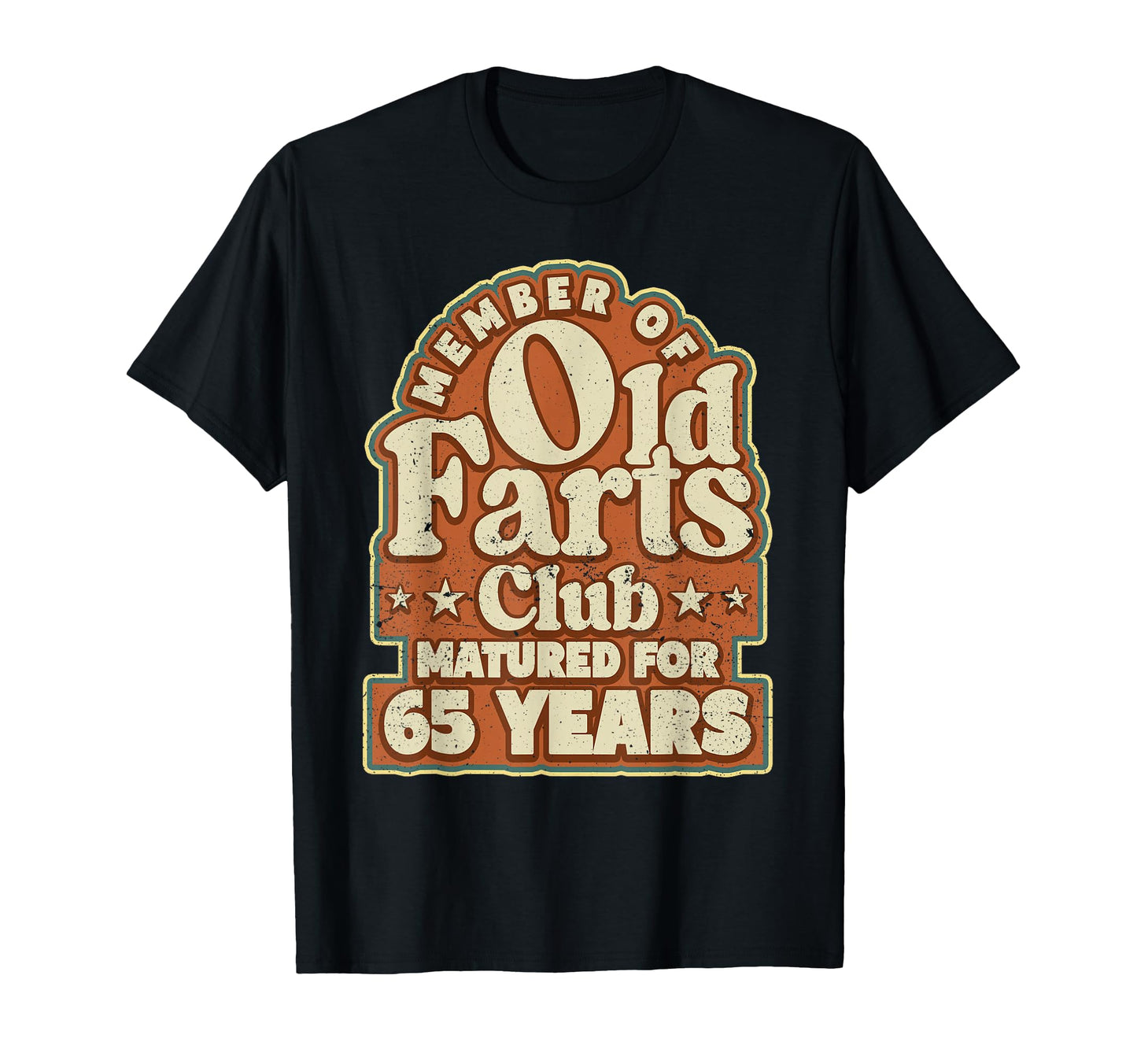65 Years Old Farts Club Dad Funny 65Th T-Shirt - Graphic Print for Adults - T-Shirt, Sweatshirt, Hoodie