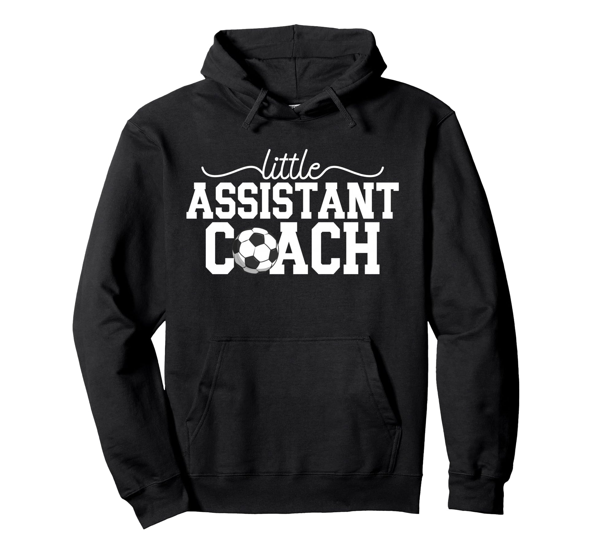 Little Assistant Coach Soccer Assistant Hoodie - Novelty Apparel Men Women - T-Shirt, Sweatshirt, Hoodie