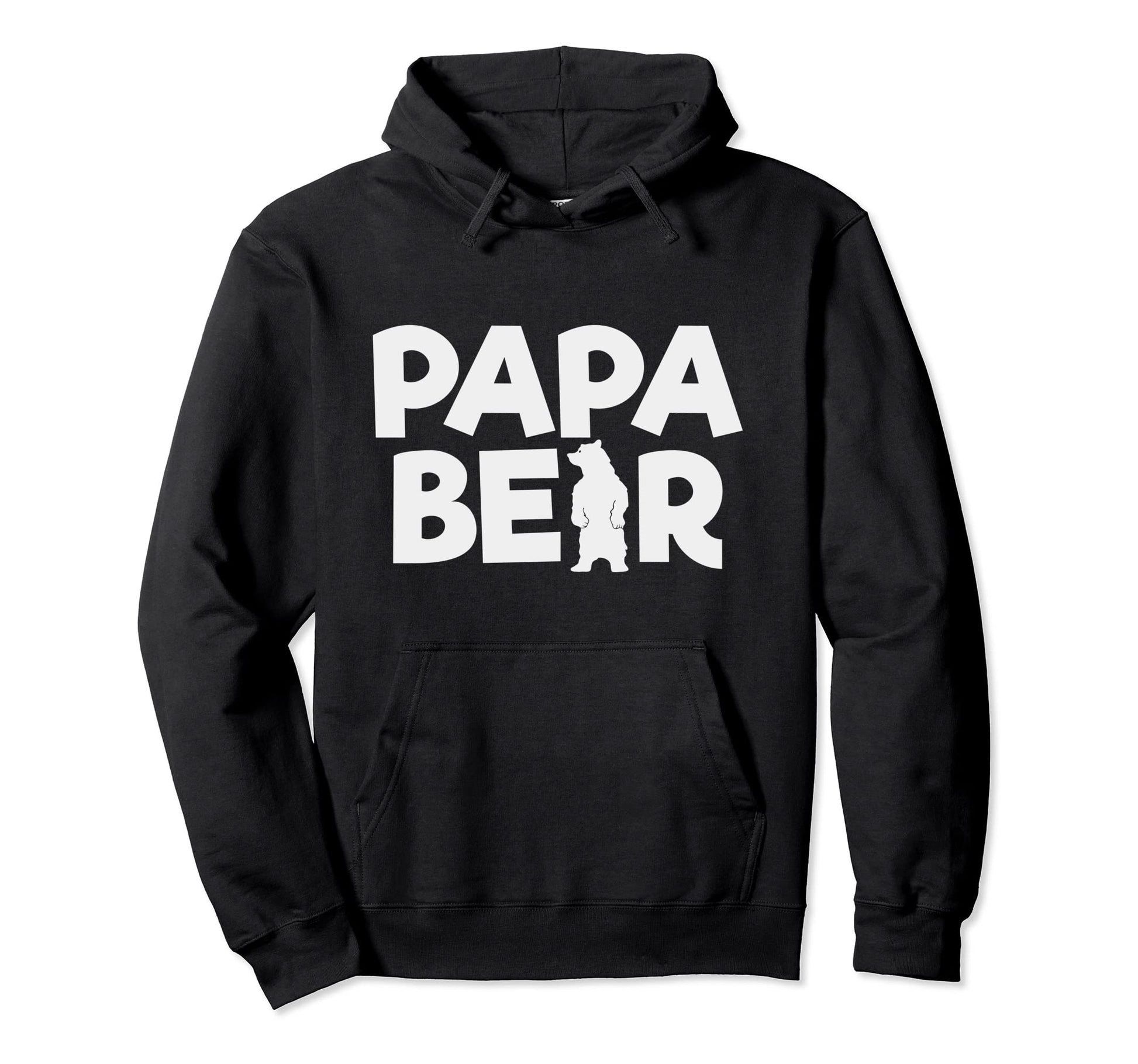 Papa Bear Cutest Famiky Oriented Hoodie - Fun Novelty Design for Adults - T-Shirt, Sweatshirt, Hoodie