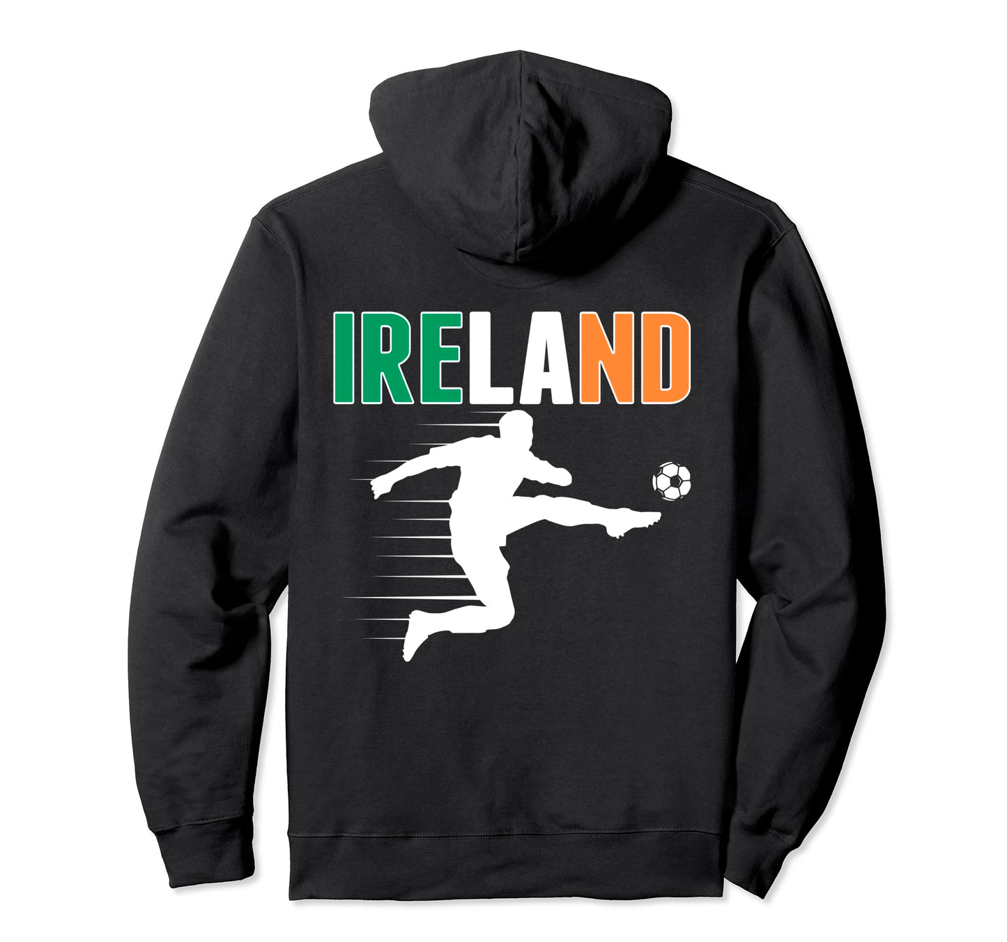 Ireland Soccer Fans Jersey Proud Irish Hoodie - Aesthetic Graphic Unisex - T-Shirt, Sweatshirt, Hoodie