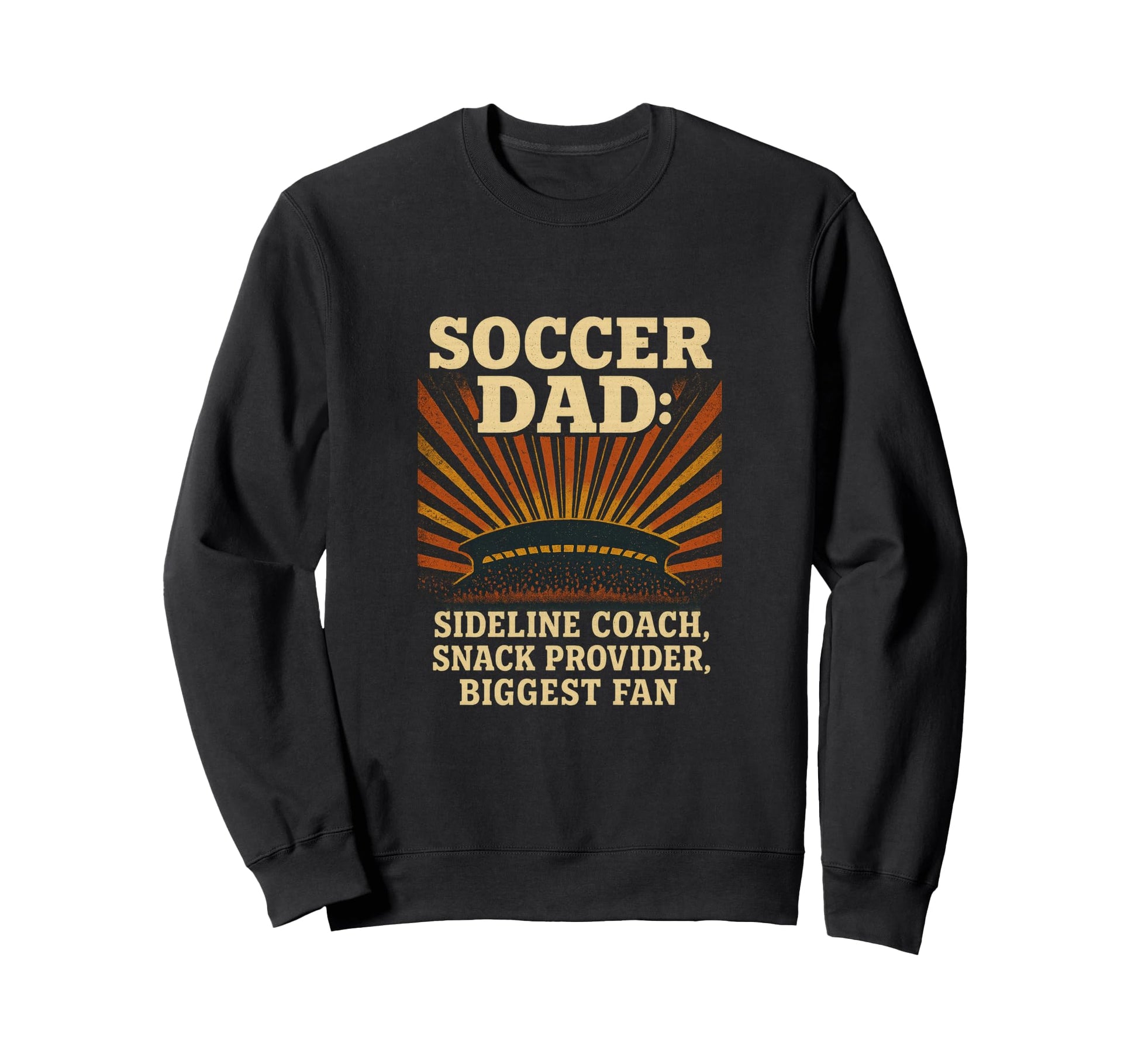 Soccer Dad Sideline Coach Snack Sweatshirt - Trendy Graphic Men Women - T-Shirt, Sweatshirt, Hoodie