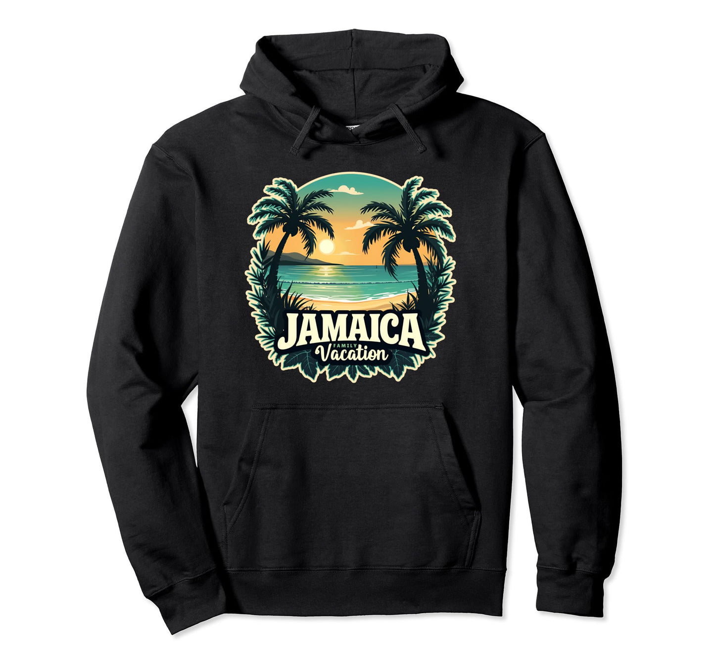 Jamaica Family Vacation Mom Dad Holiday Hoodie - Fun Novelty Design Unisex - T-Shirt, Sweatshirt, Hoodie