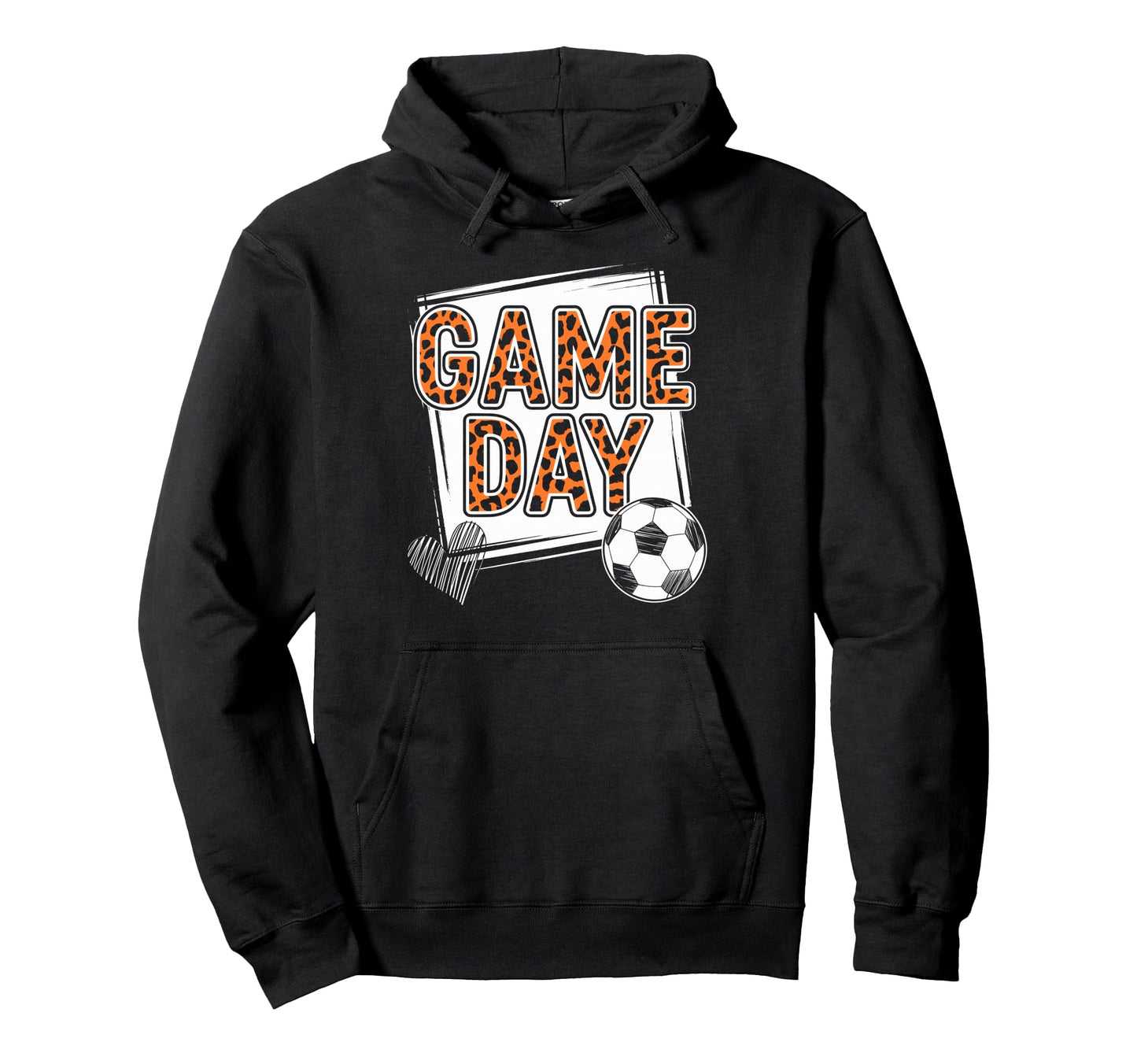Game Day Soccer Player Fan Footbal Hoodie - Novelty Apparel for Adults - T-Shirt, Sweatshirt, Hoodie