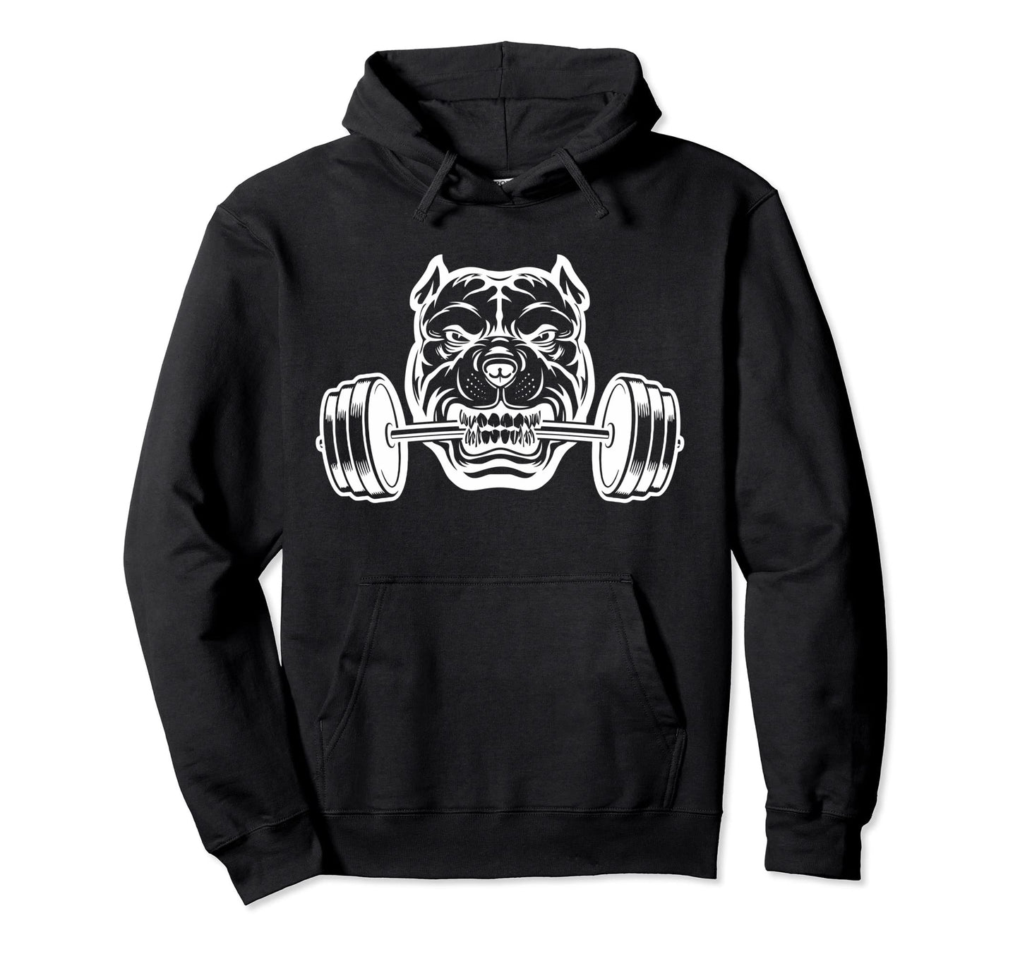 Pitbull Weightlifting Mens Pitbull Hoodie - Novelty Apparel Men Women - T-Shirt, Sweatshirt, Hoodie