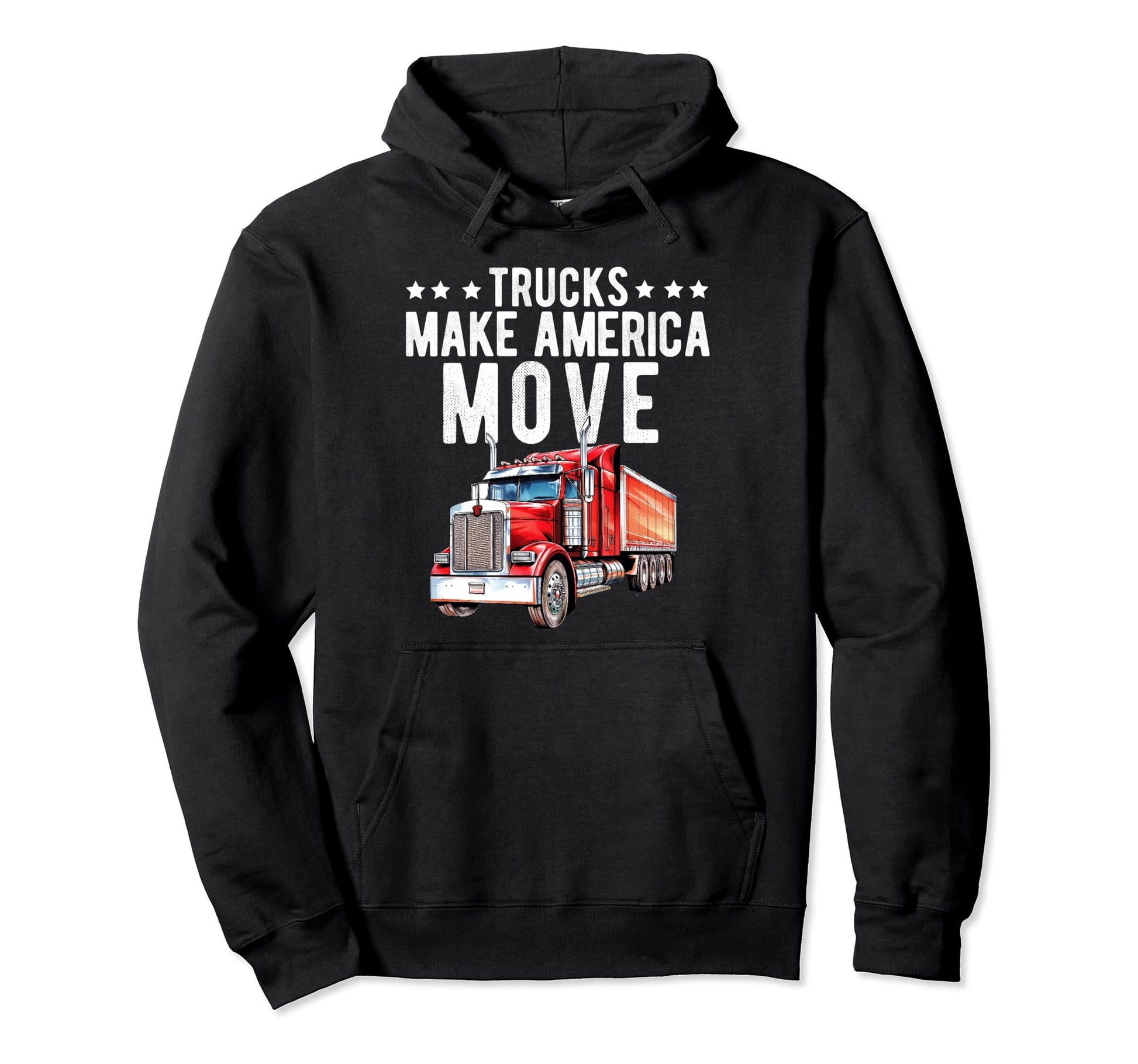 Truck Driver Trucker Dad Funny Trucking Hoodie - Trendy Graphic Unisex - T-Shirt, Sweatshirt, Hoodie