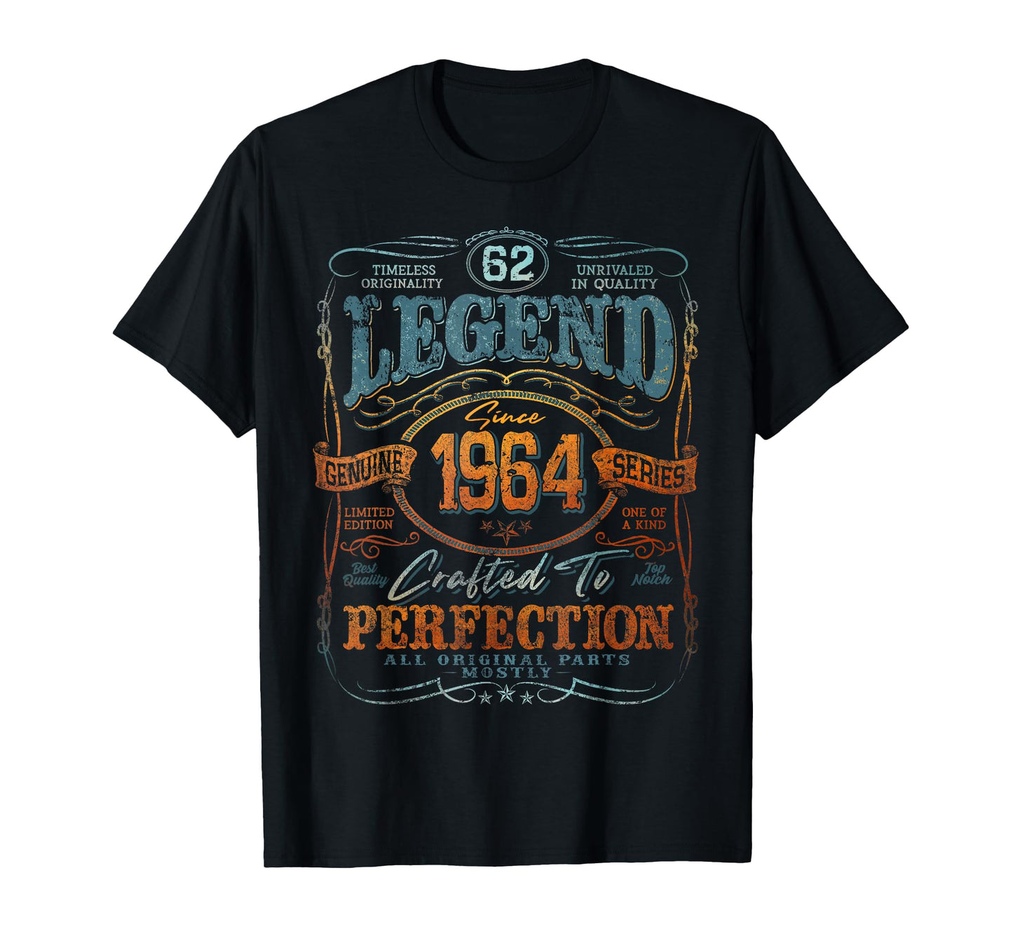 1964 62 Year Old 62Nd Birthday T-Shirt - Streetwear Style Unisex - T-Shirt, Sweatshirt, Hoodie