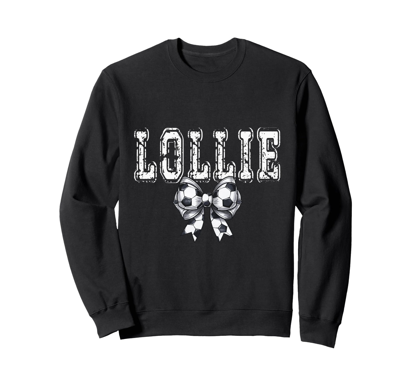Coquette Soccer Lollie Spirit Sweatshirt - Casual Everyday Wear for Adults - T-Shirt, Sweatshirt, Hoodie