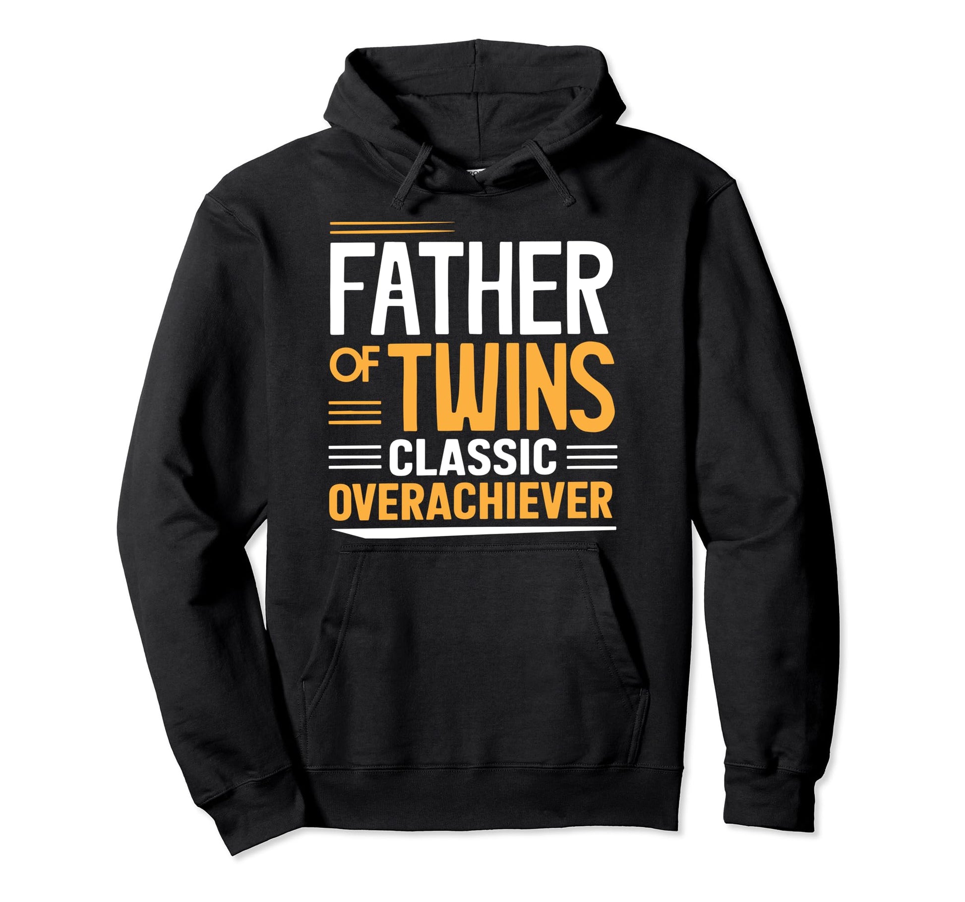 Twin Dad Novelty Funny Daddy Fathers Day Hoodie - Trendy Graphic Men Women - T-Shirt, Sweatshirt, Hoodie