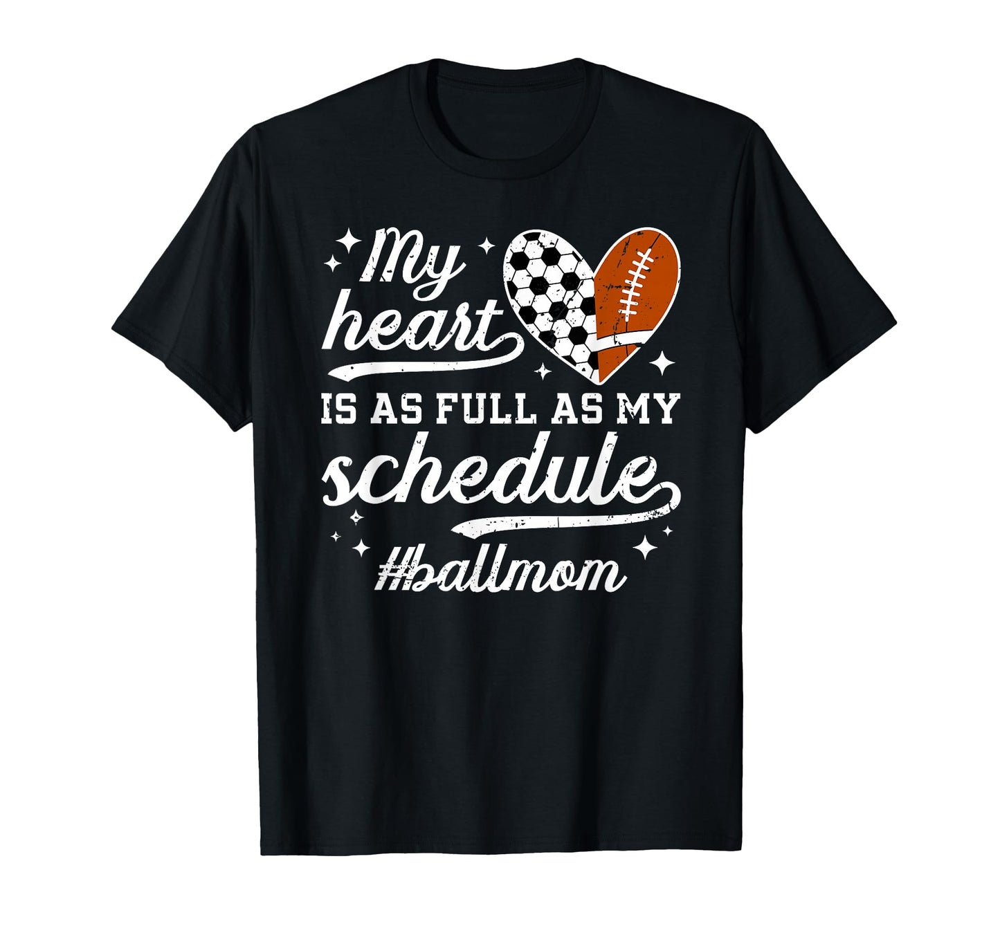 Ball Mom Proud Football Soccer Mom T-Shirt - Streetwear Style Unisex - T-Shirt, Sweatshirt, Hoodie