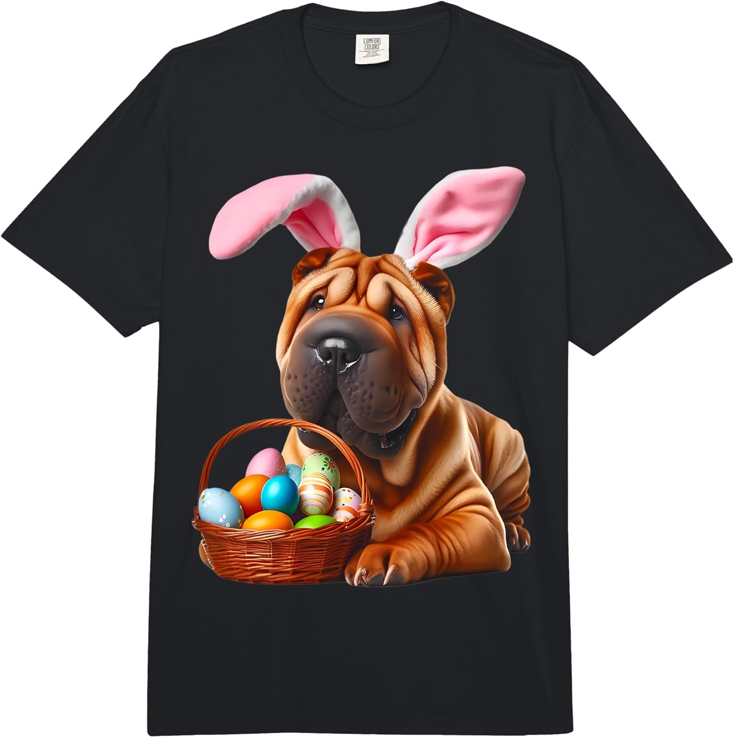 Easter Chinese Shar-Pei Merch Unisex T-shirt, Sweatshirt, Hoodie, Long Sleeve Tee - T-Shirt, Sweatshirt, Hoodie