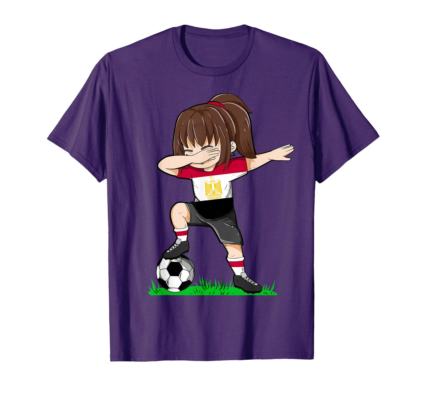 Soccer Egypt Jersey Egyptian Flag T-Shirt - Minimalist Print for Adults - T-Shirt, Sweatshirt, Hoodie