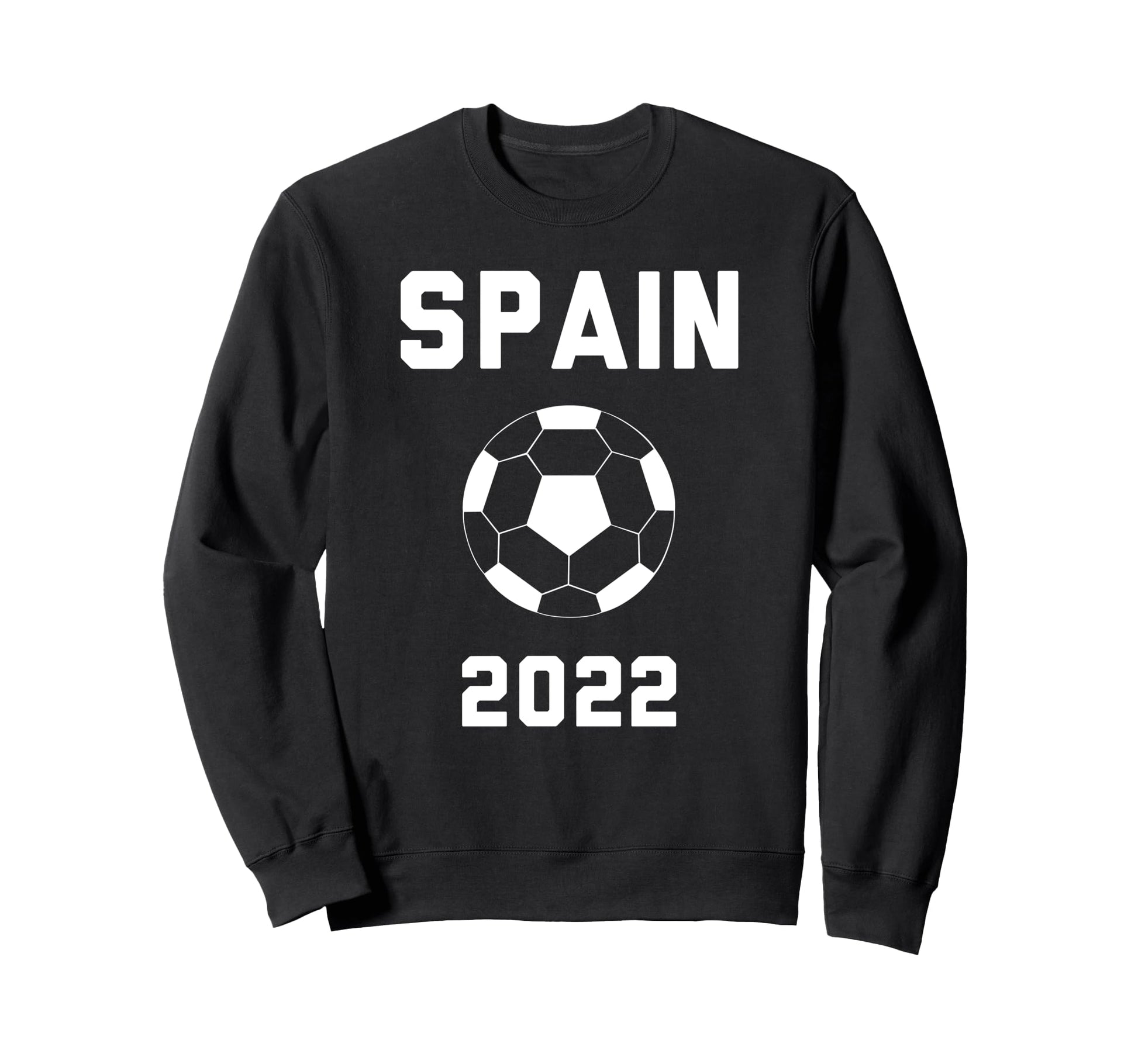 2022 World Cup Spain Soccer Ball Sweatshirt - Novelty Apparel Unisex - T-Shirt, Sweatshirt, Hoodie