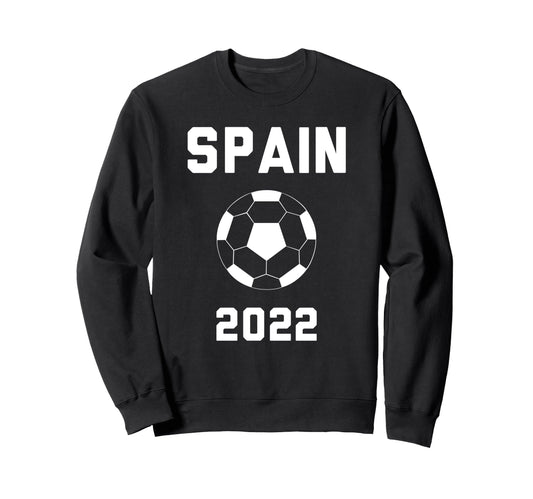 2022 World Cup Spain Soccer Ball Sweatshirt - Novelty Apparel Unisex - T-Shirt, Sweatshirt, Hoodie
