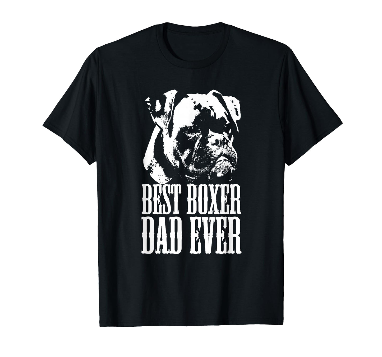 Best Boxer Dad Ever Dog Dad Love T-Shirt - Aesthetic Graphic for Adults - T-Shirt, Sweatshirt, Hoodie
