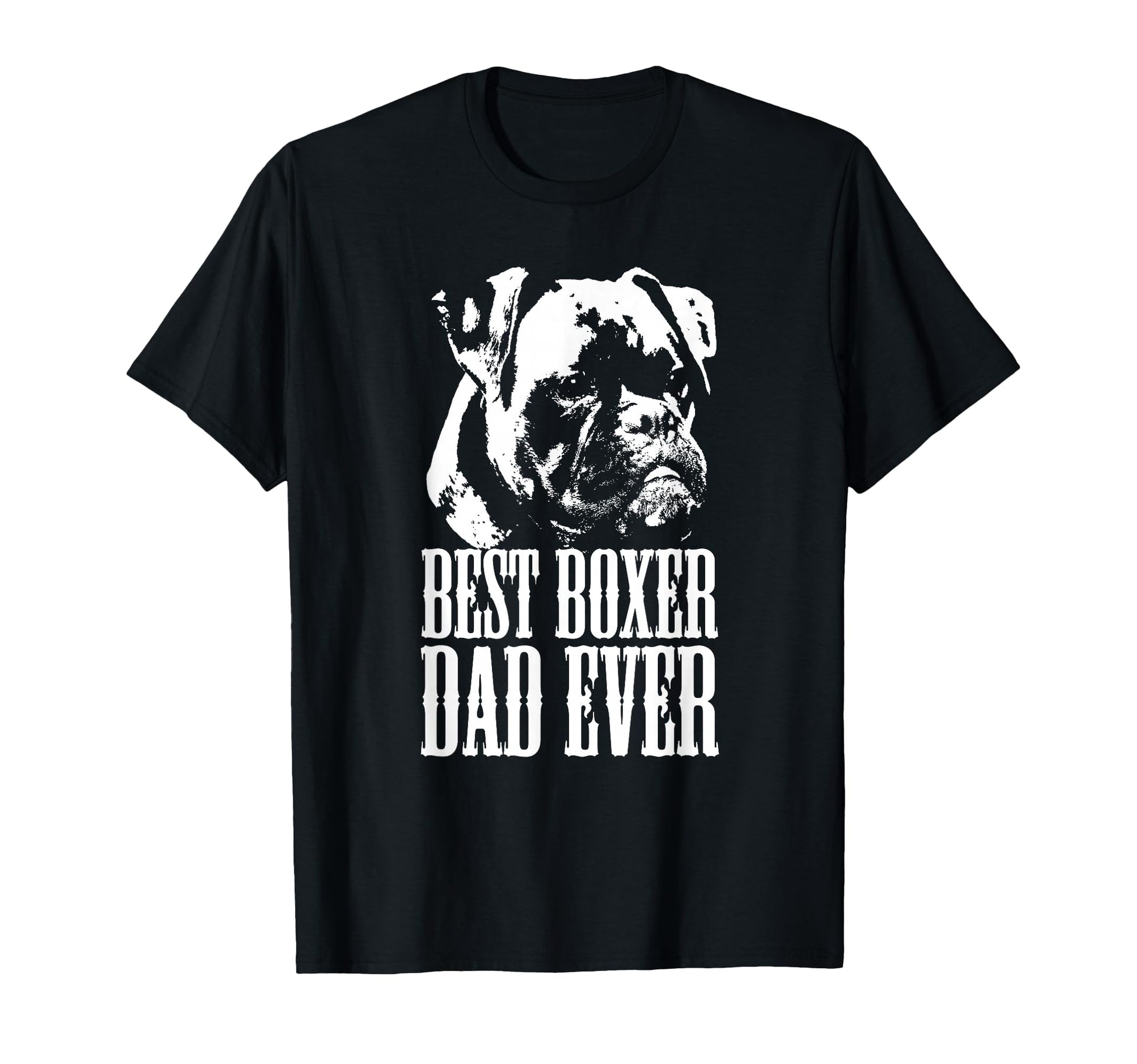 Best Boxer Dad Ever Dog Dad Love T-Shirt - Aesthetic Graphic for Adults - T-Shirt, Sweatshirt, Hoodie
