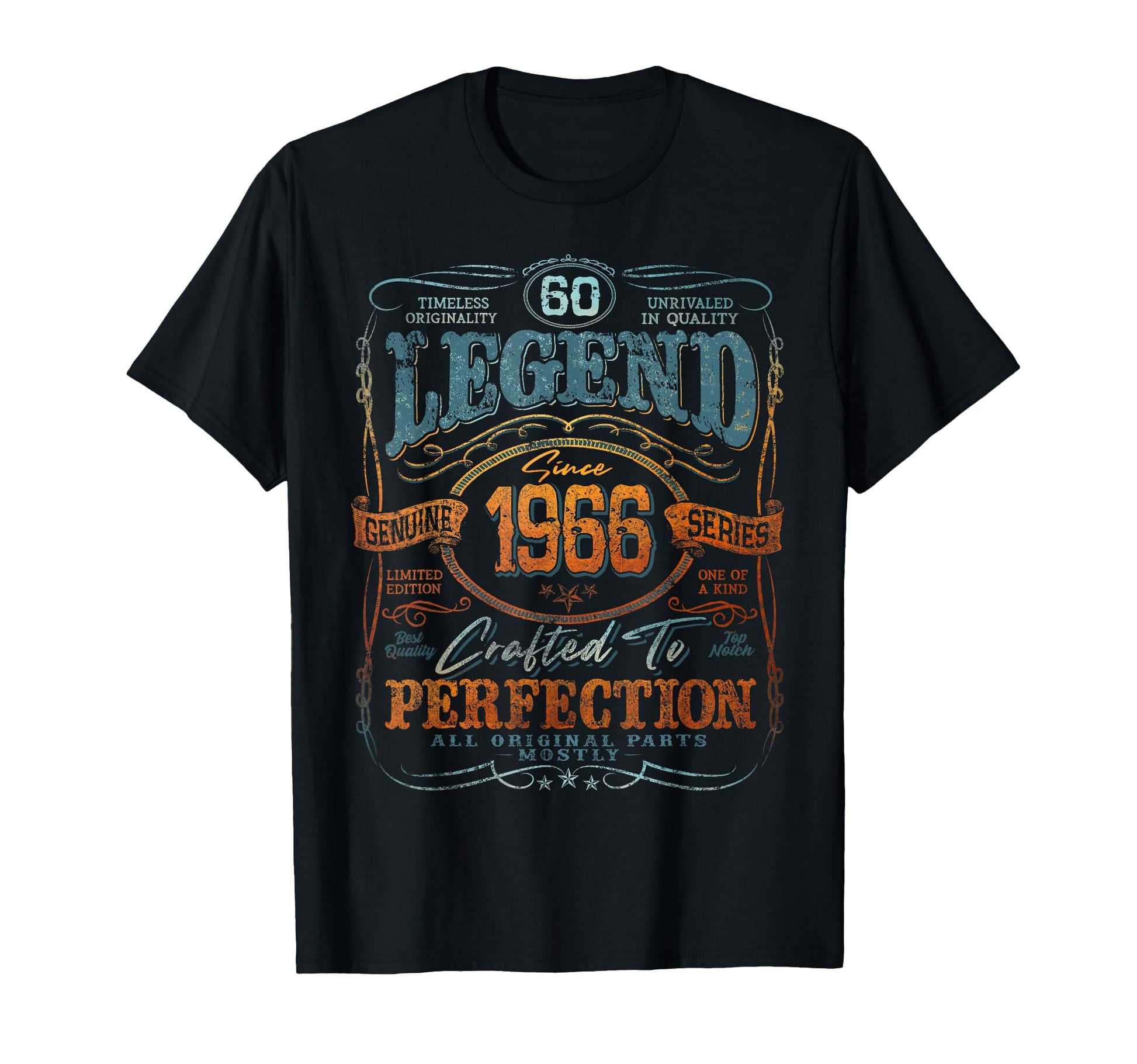 1966 60 Year Old 60Th Birthday T-Shirt - Novelty Apparel for Adults - T-Shirt, Sweatshirt, Hoodie