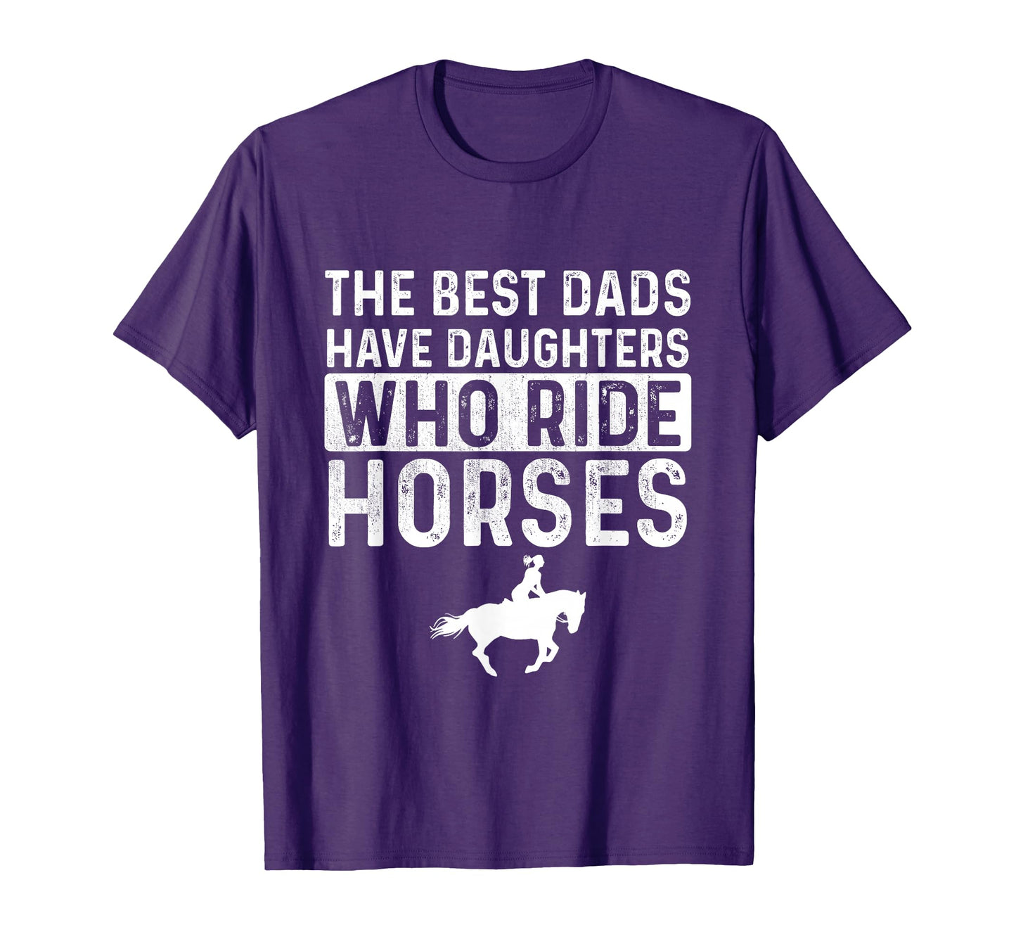 Dad Horse Lover Equestrian Horseback Rider T-Shirt - Graphic Print Unisex - T-Shirt, Sweatshirt, Hoodie