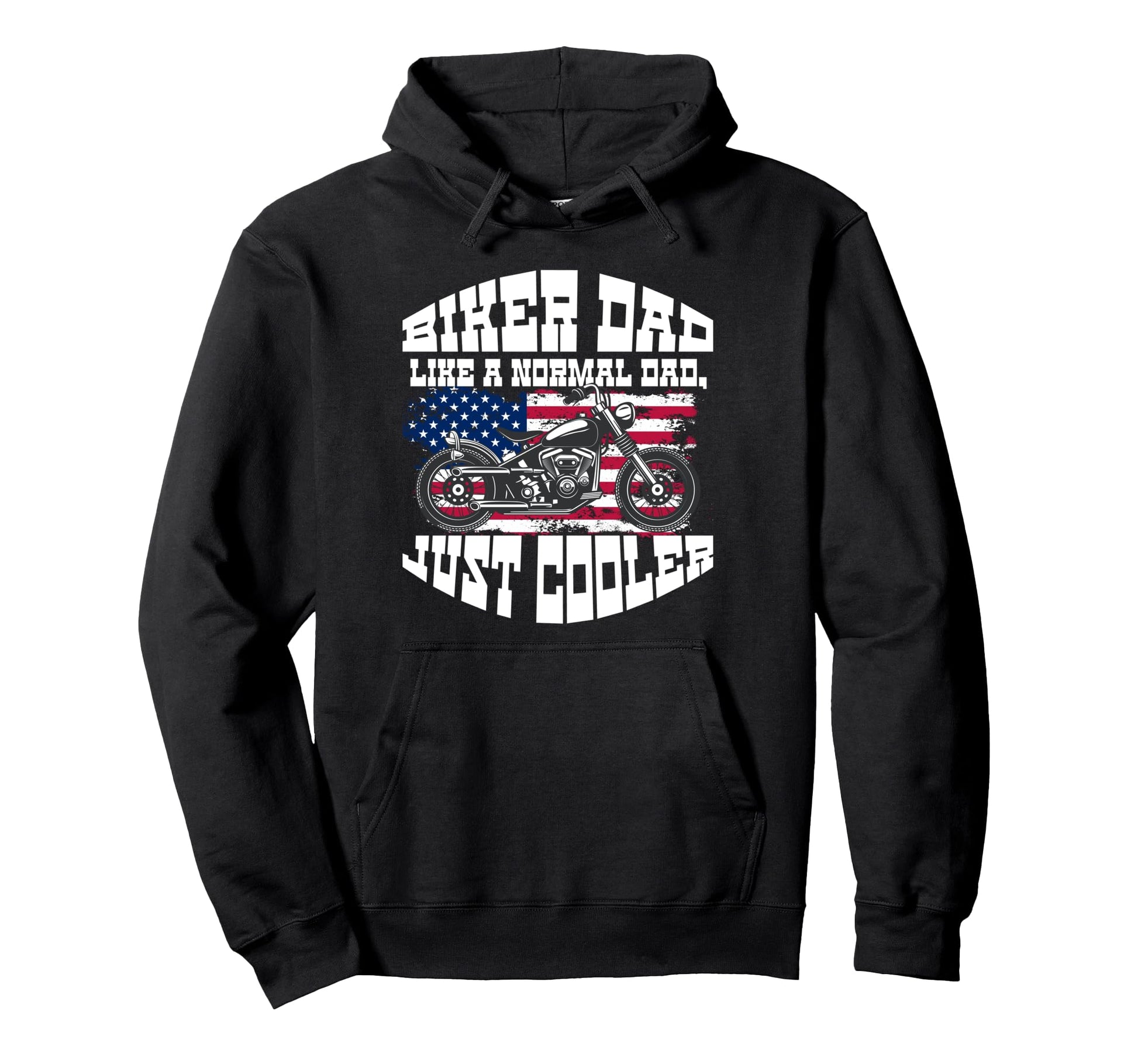 Biker Dad Grandpa Motorcycle Biker Us Hoodie - Unique Graphic for Adults - T-Shirt, Sweatshirt, Hoodie