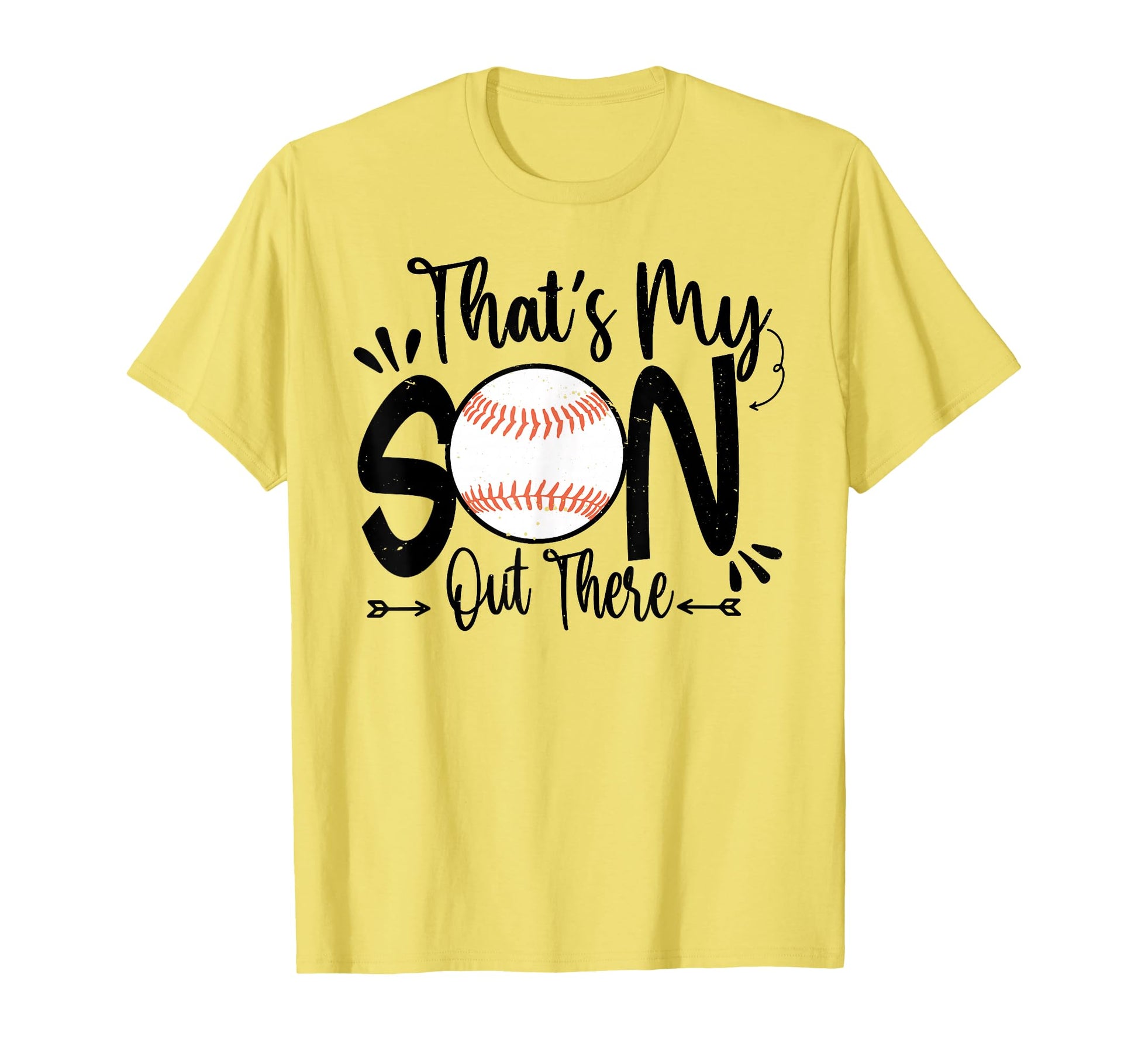 Thats My Son Out There Baseball Mom Dad T-Shirt - Trendy Graphic Unisex - T-Shirt, Sweatshirt, Hoodie