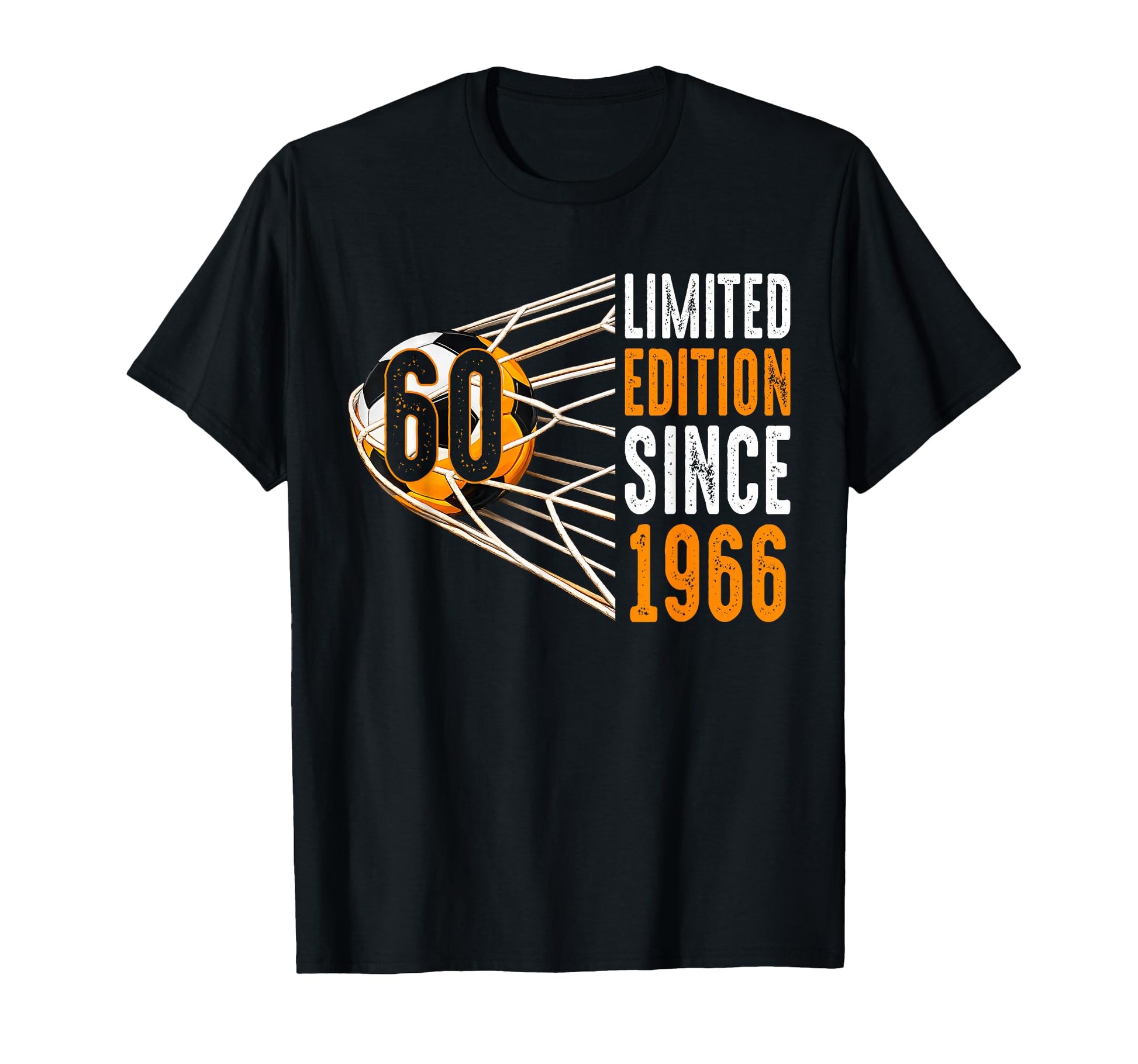 Soccer 60 Years Old Since 1966 60Th T-Shirt - Minimalist Print Unisex - T-Shirt, Sweatshirt, Hoodie