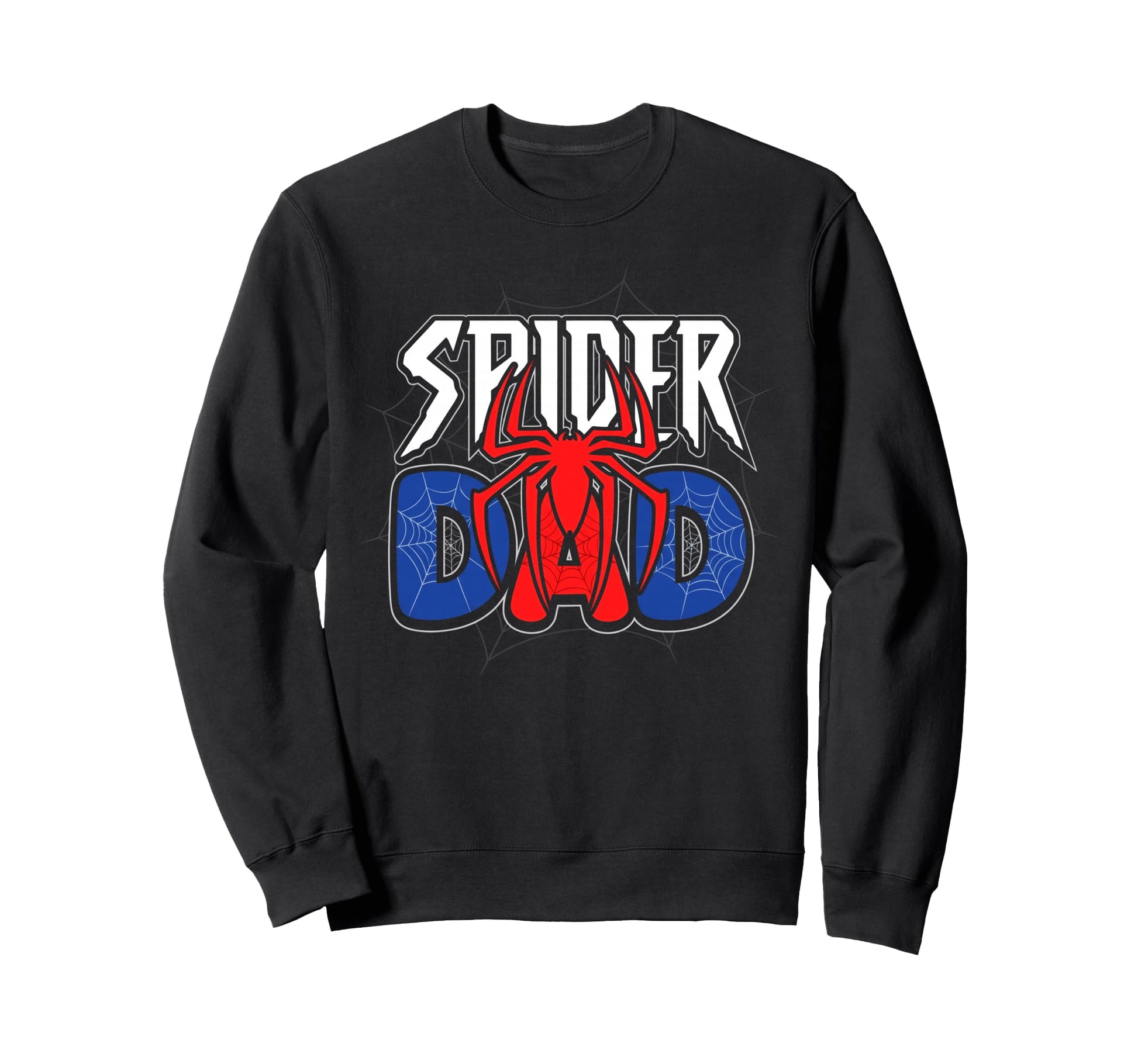 Spider Dad Family Matching Funny Sweatshirt - Graphic Print for Adults - T-Shirt, Sweatshirt, Hoodie