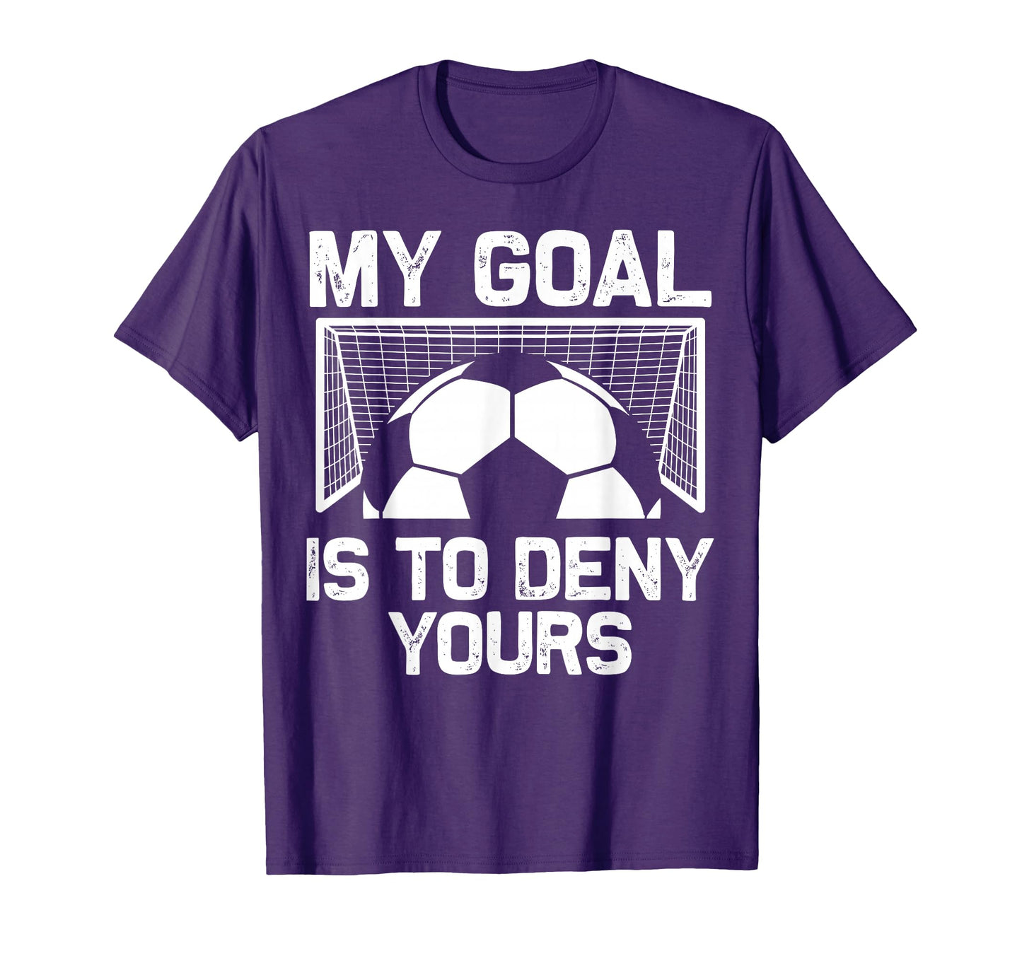 Soccer Goalie Art Gag Soccer Player T-Shirt - Fun Novelty Design for Adults - T-Shirt, Sweatshirt, Hoodie