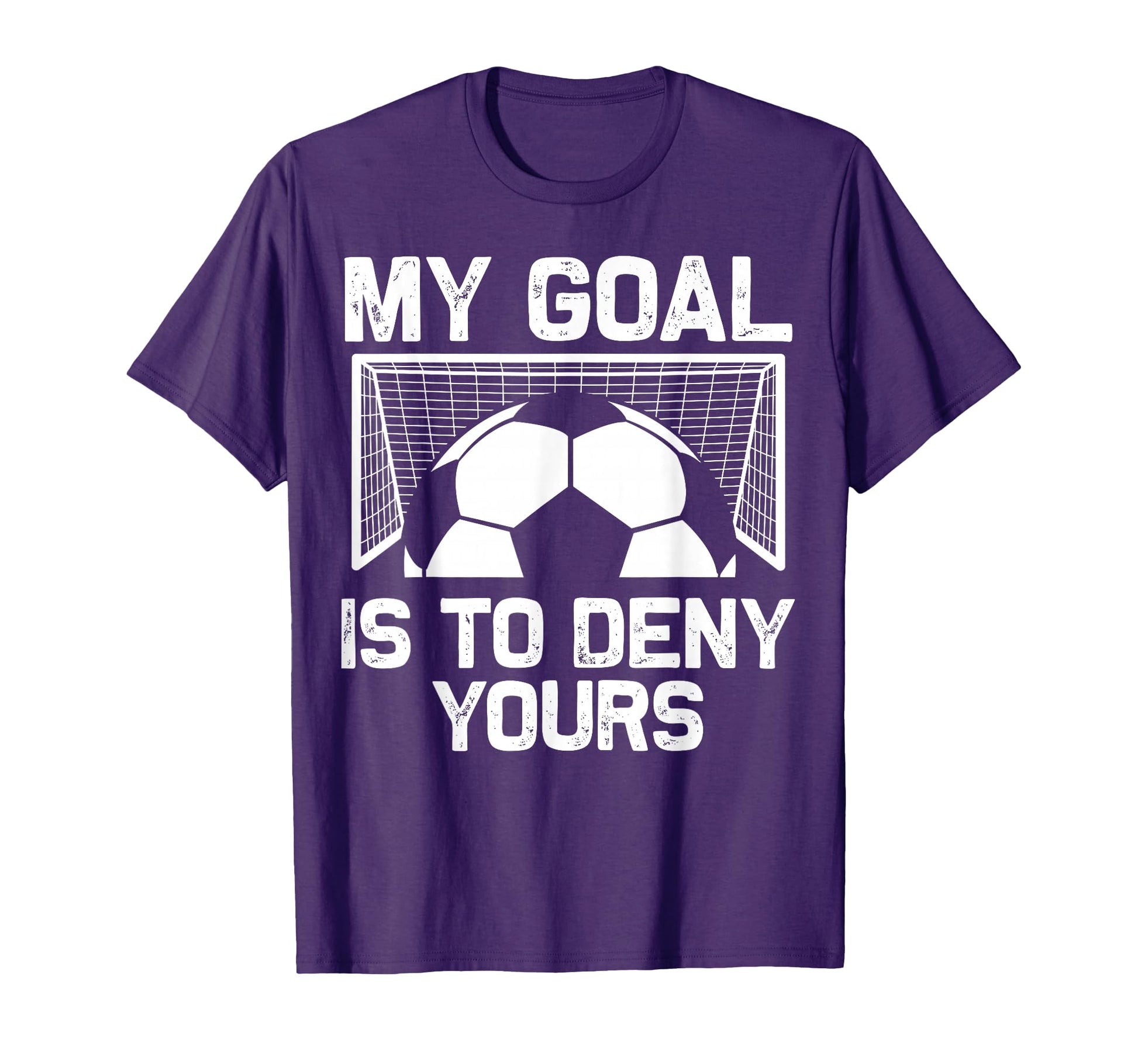 Soccer Goalie Art Gag Soccer Player T-Shirt - Fun Novelty Design for Adults - T-Shirt, Sweatshirt, Hoodie
