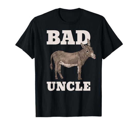 Badass Uncle Funny Uncle Gifts T-Shirt - Custom Art Print Men Women - T-Shirt, Sweatshirt, Hoodie