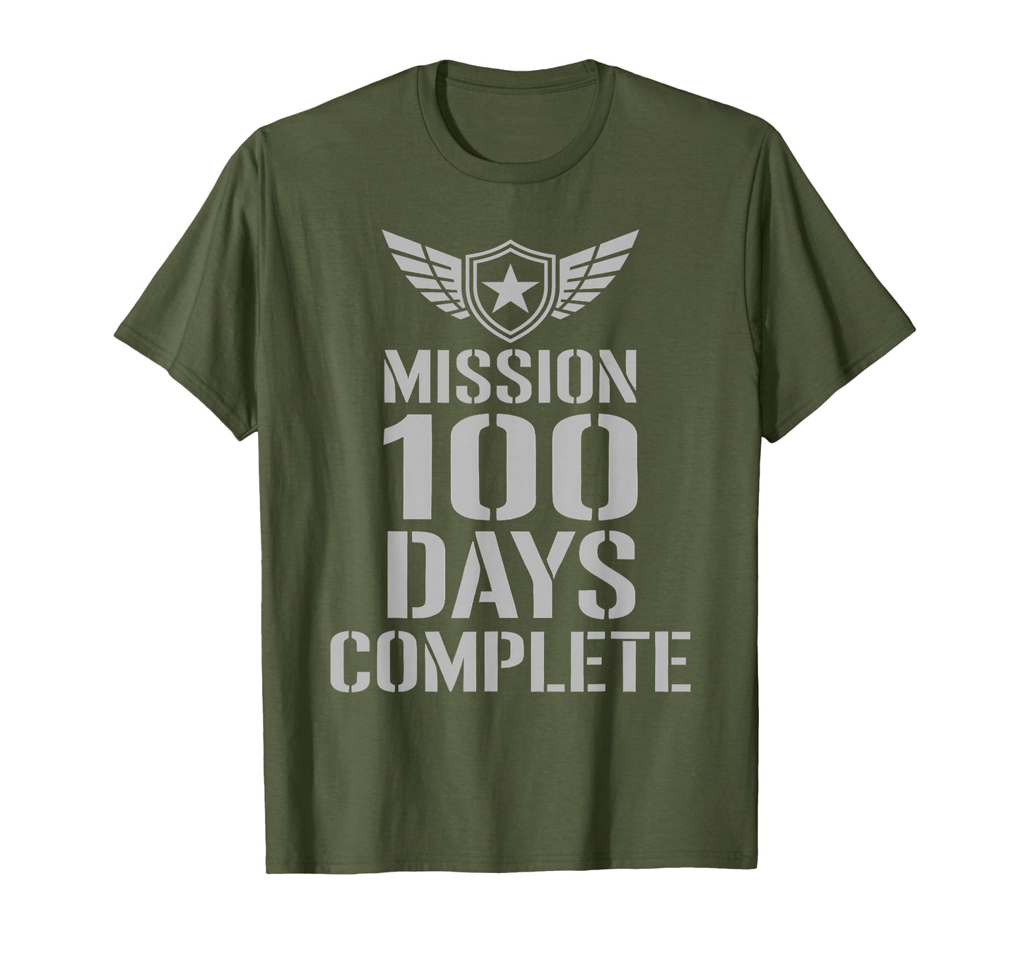 Proud Mission 100 Days School Complete T-Shirt - Unique Graphic Men Women - T-Shirt, Sweatshirt, Hoodie